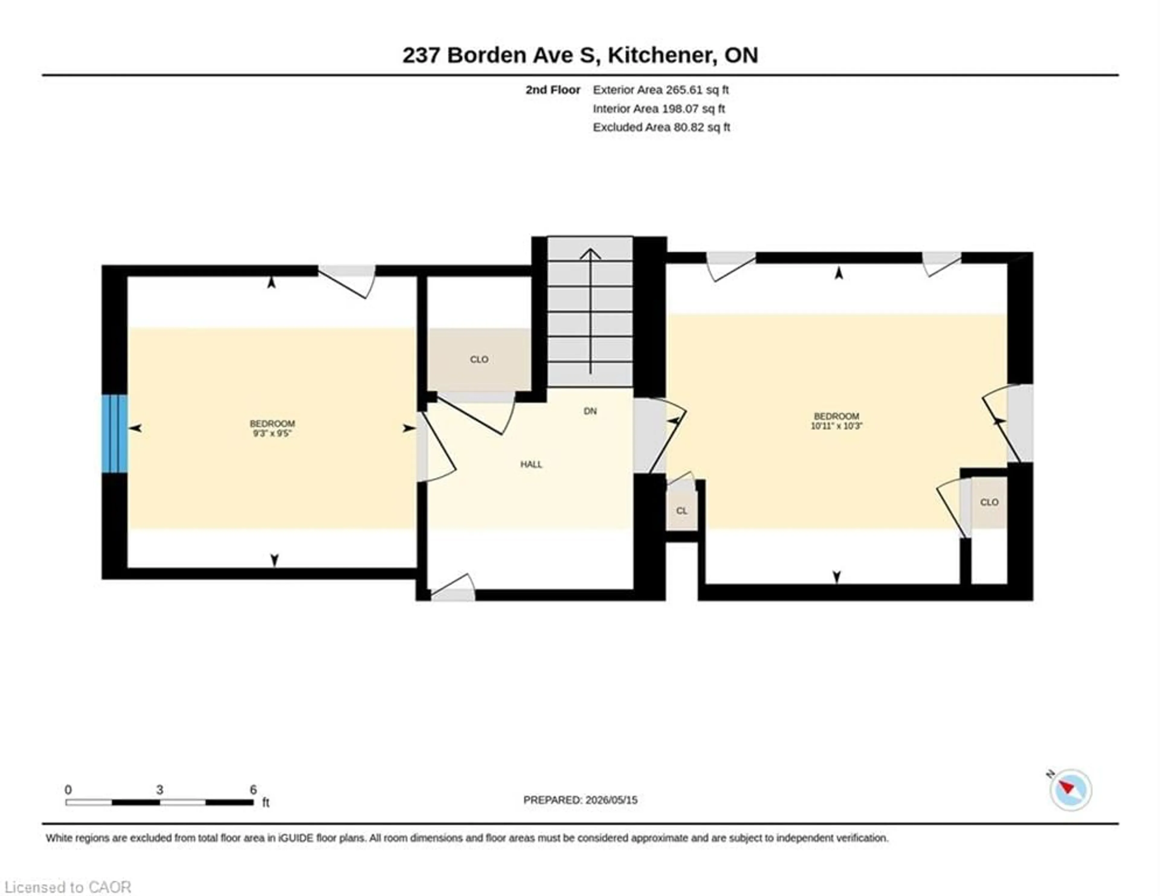 Floor plan for 237 Borden Ave, Kitchener Ontario N2G 3S1