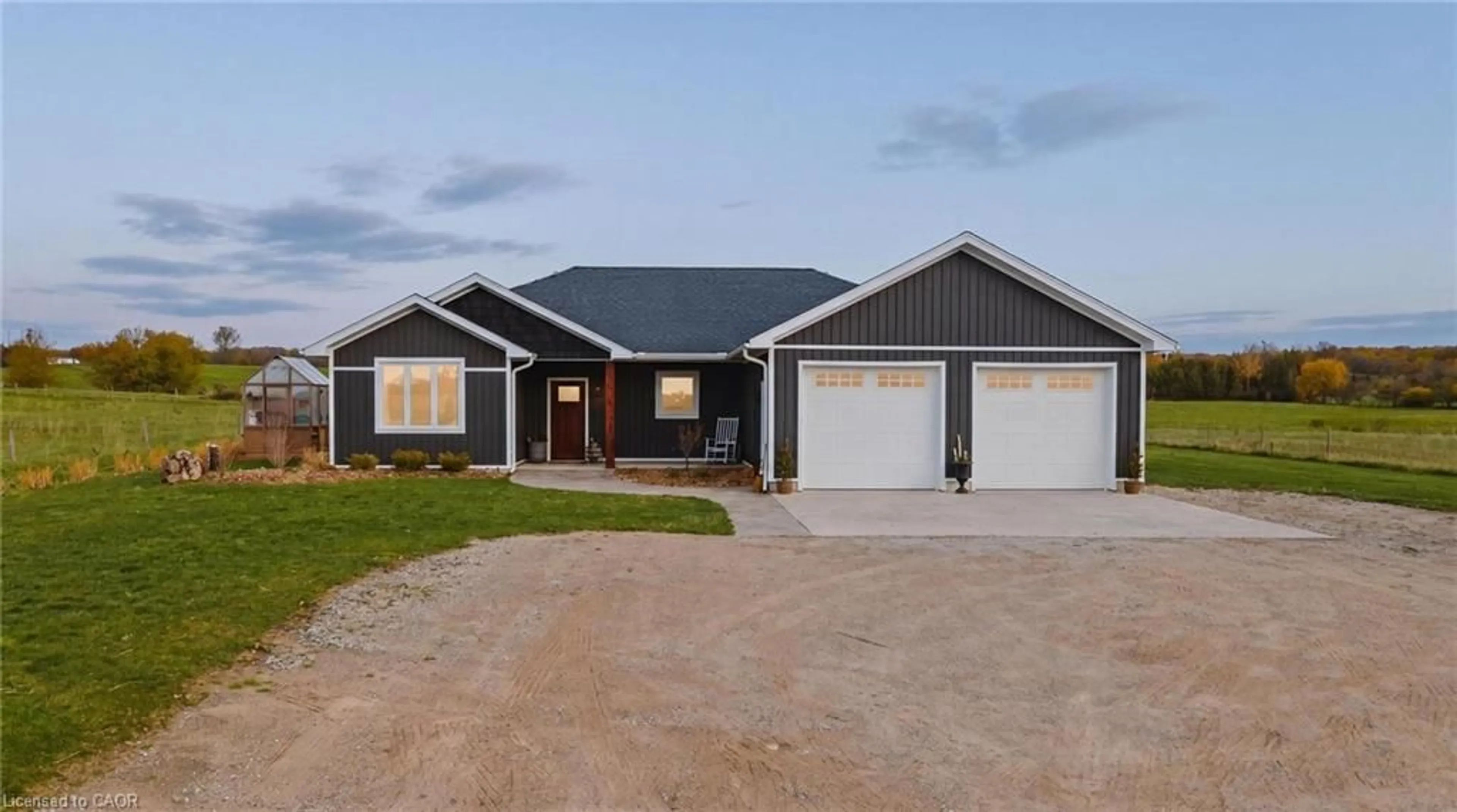 Home with vinyl exterior material, street for 401372 Grey Rd 4, Hanover Ontario N4N 3B8