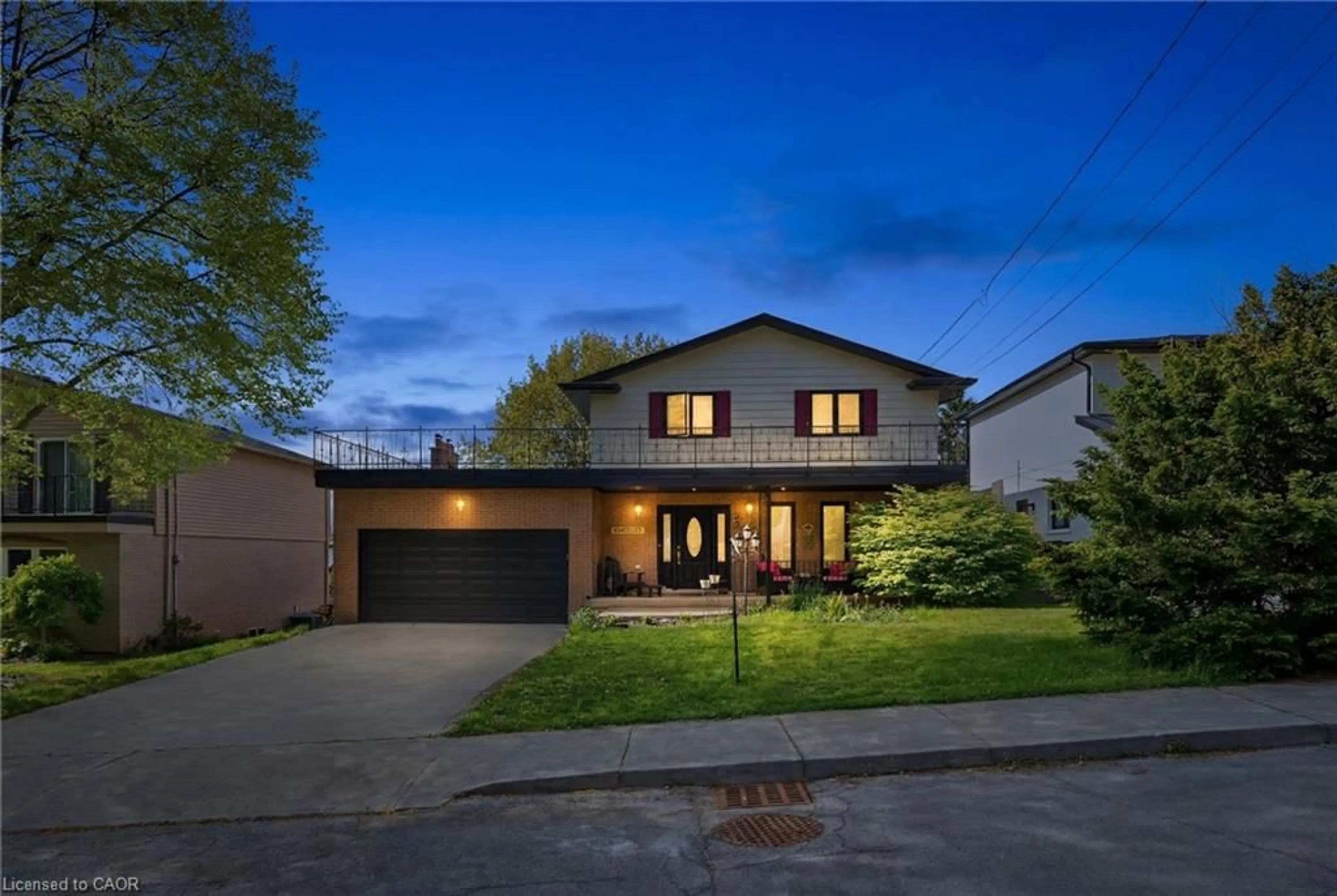 Home with brick exterior material, street for 23 Hildegard Dr, Hamilton Ontario L8K 5S1