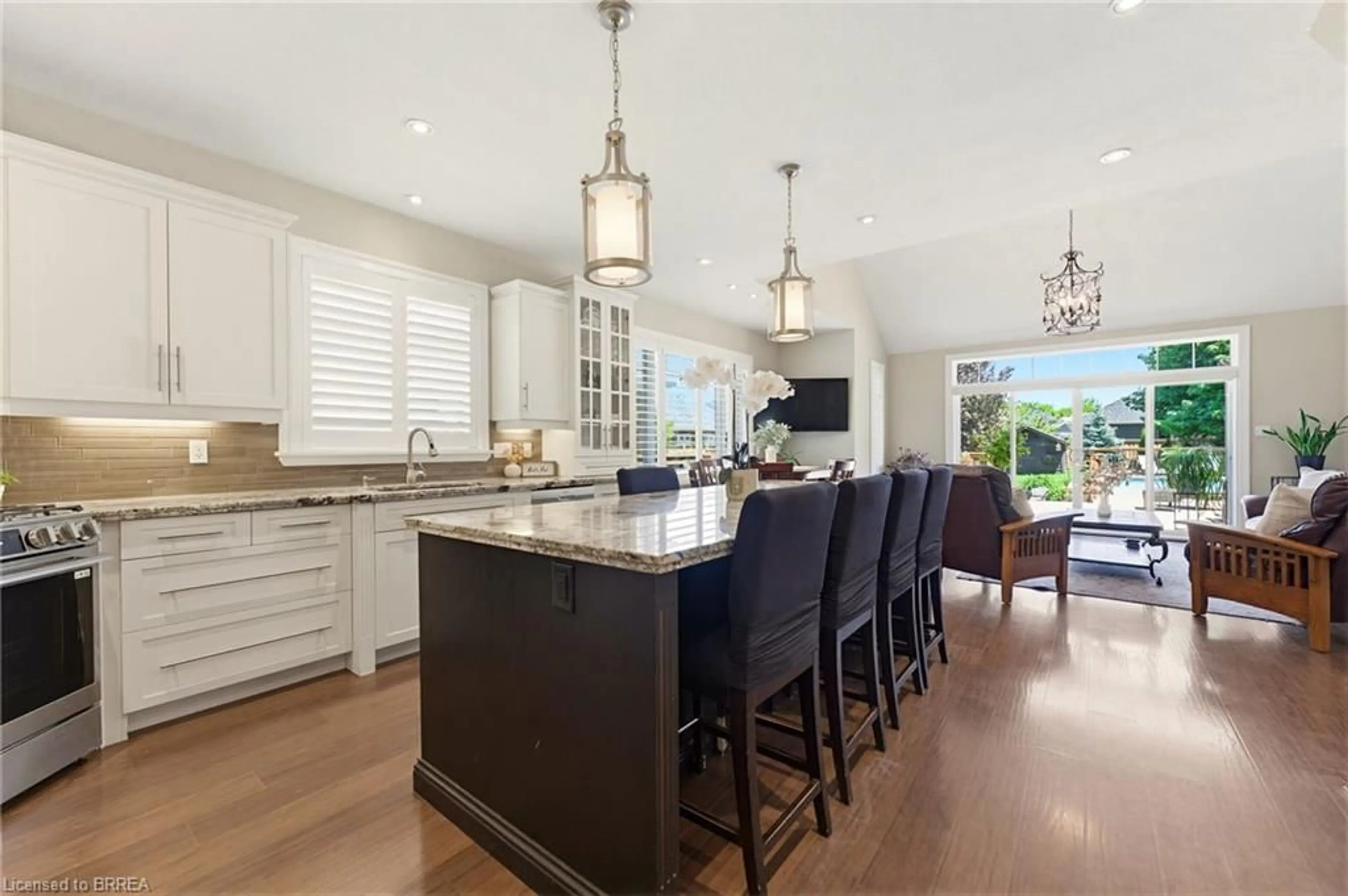Open concept kitchen, unknown for 50 Cedar St, Paris Ontario N3L 0A1