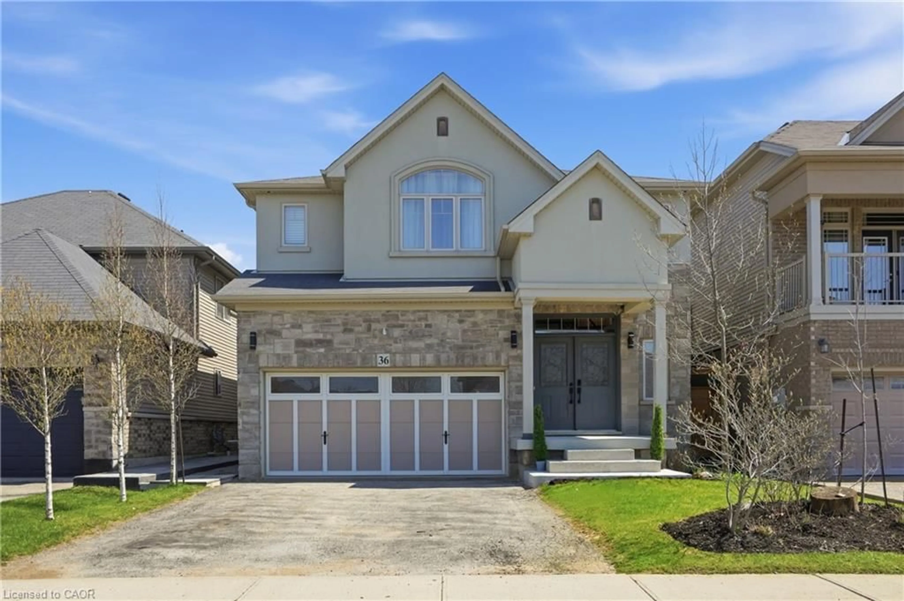 Home with brick exterior material, street for 36 Pavilion Dr, Binbrook Ontario L0R 1C0