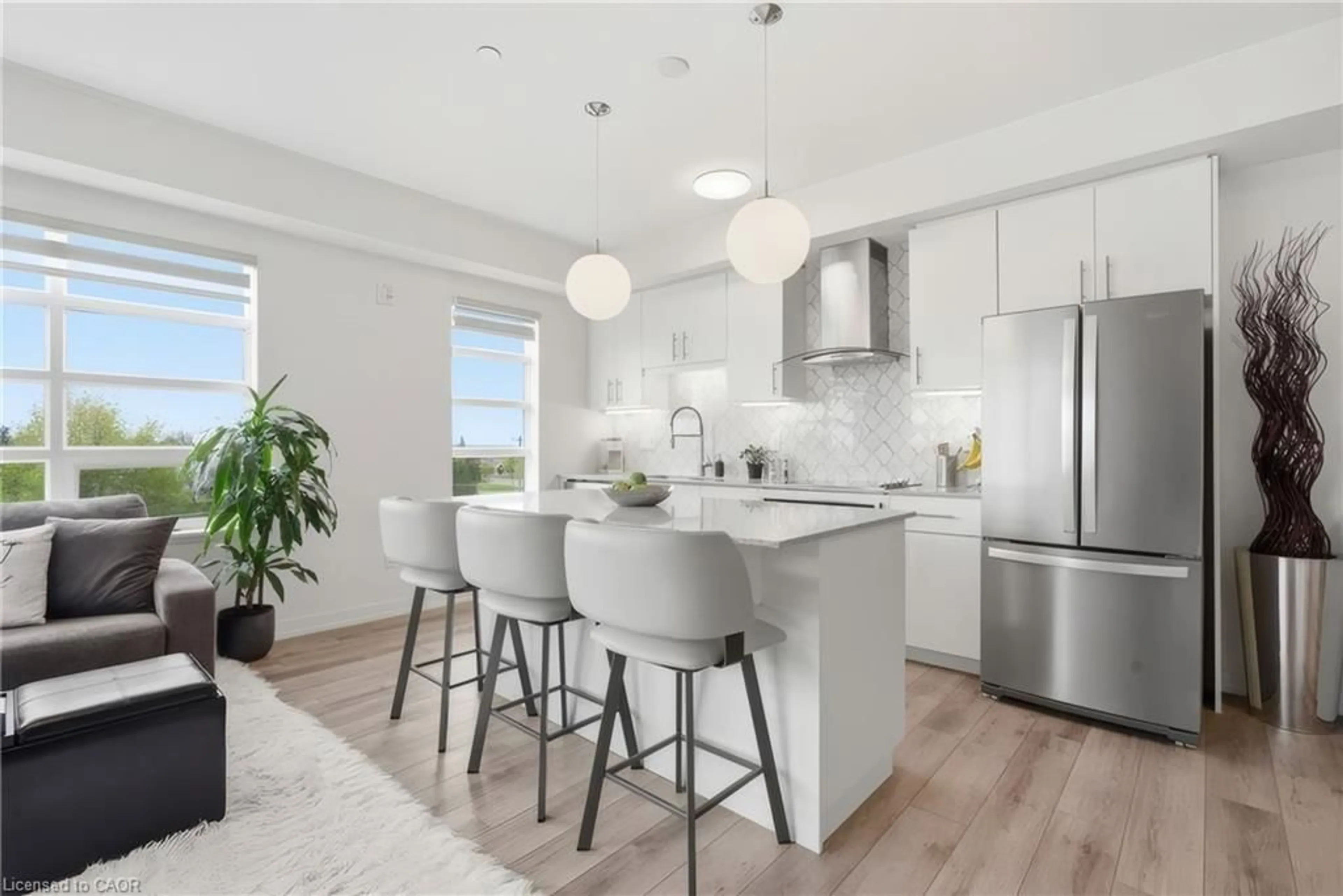 Open concept kitchen, unknown for 251 Northfield Dr #312, Waterloo Ontario N2K 0G9