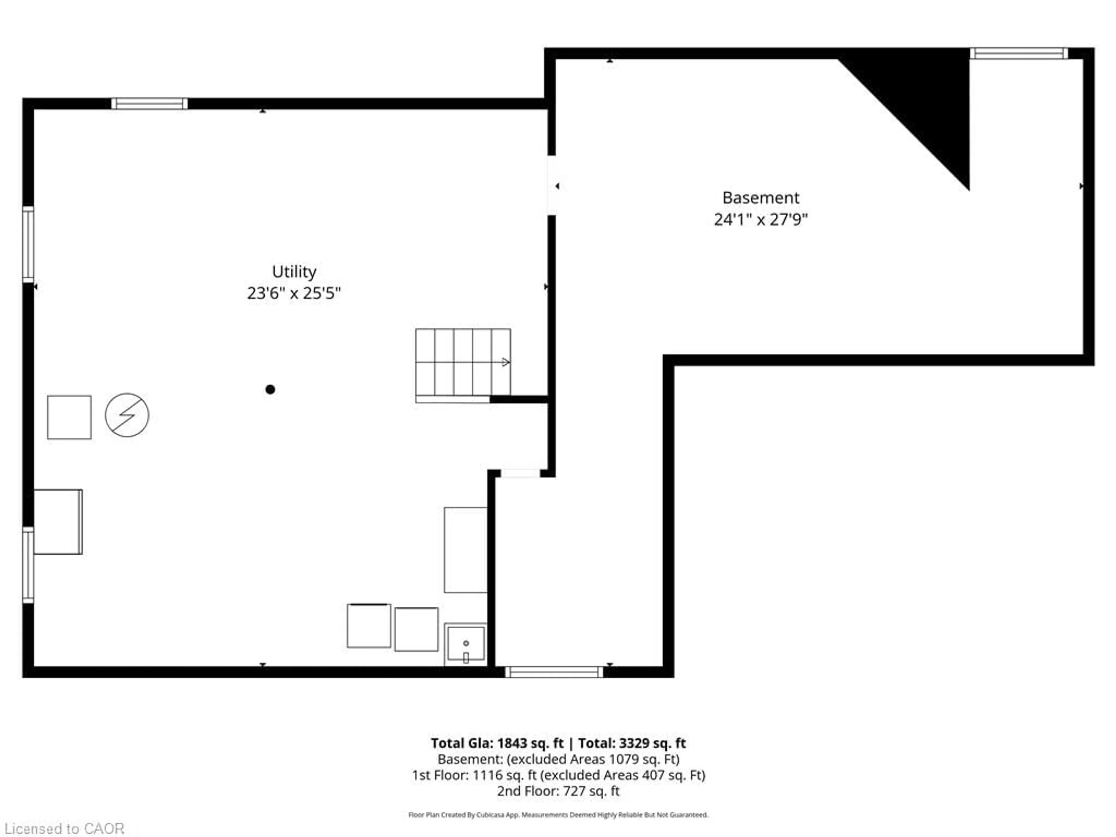 Floor plan for 114 Lynndale Rd, Simcoe Ontario N3Y 5E5