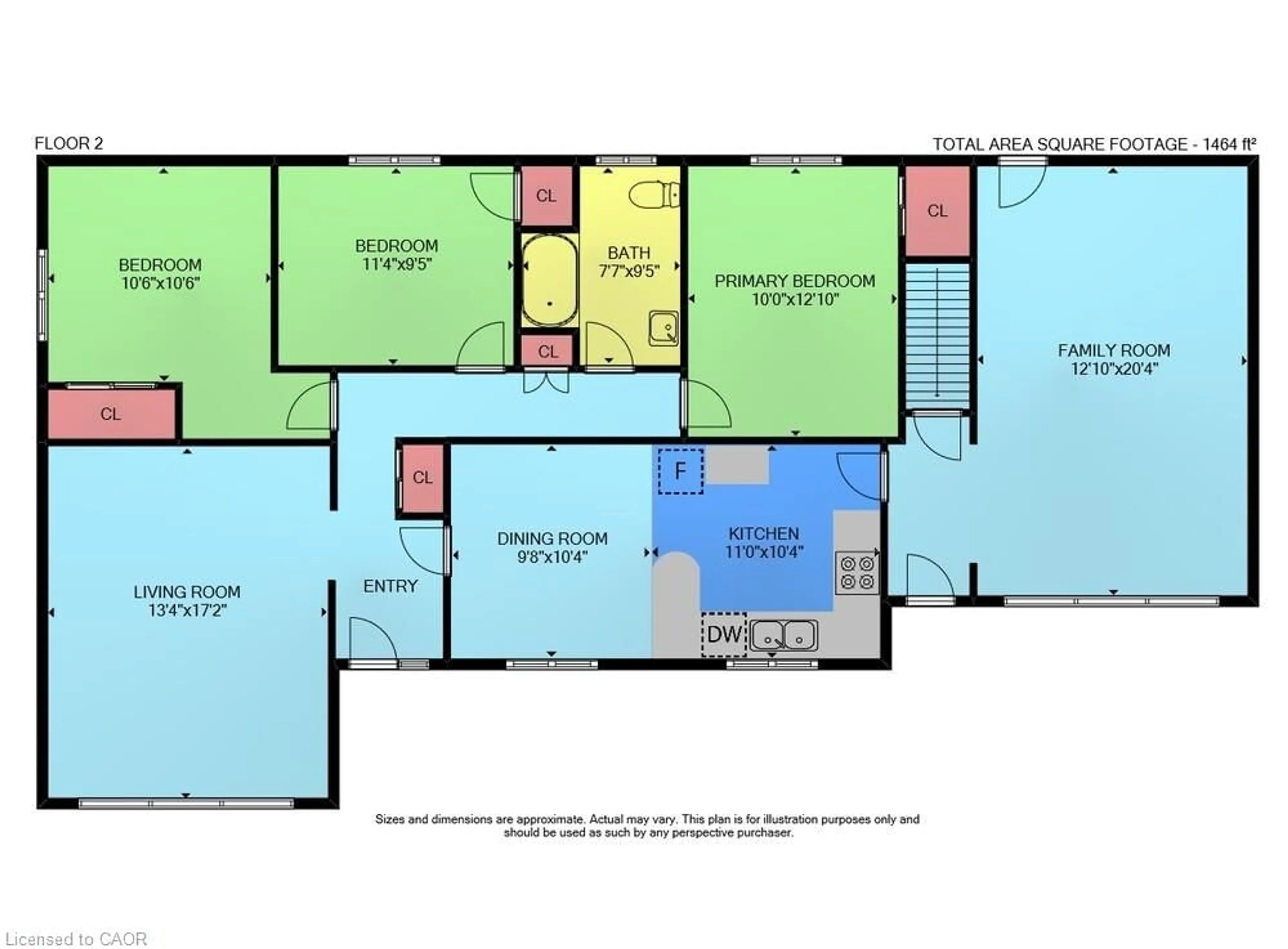 Floor plan for 5697 Regional Road 69, St. Anns Ontario L0R 1Y0