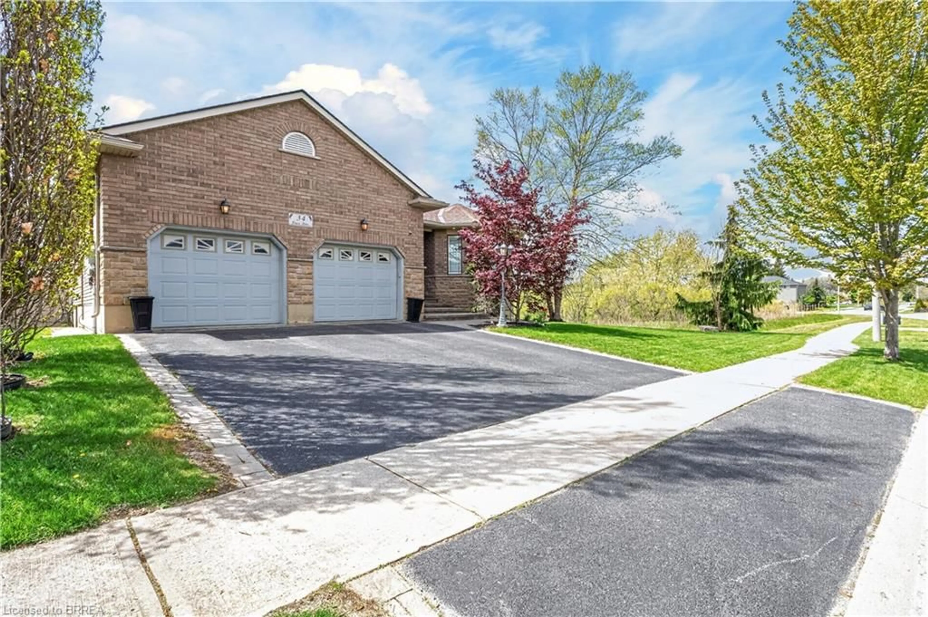 Home with brick exterior material, street for 34 Pace Ave, Brantford Ontario N3S 7V4