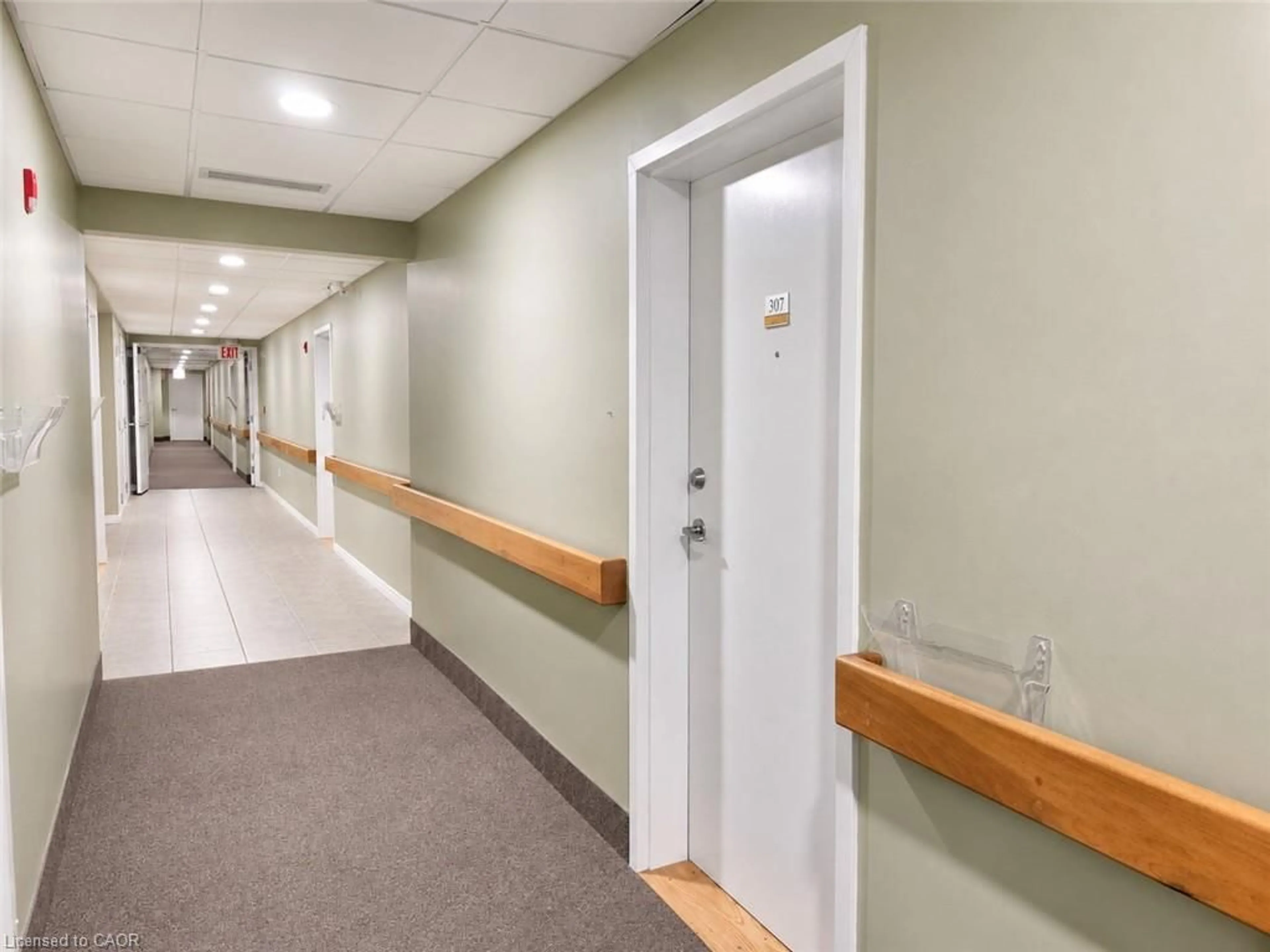 Indoor foyer for 46 Canterbury St #307, Ingersoll Ontario N5C 1C4