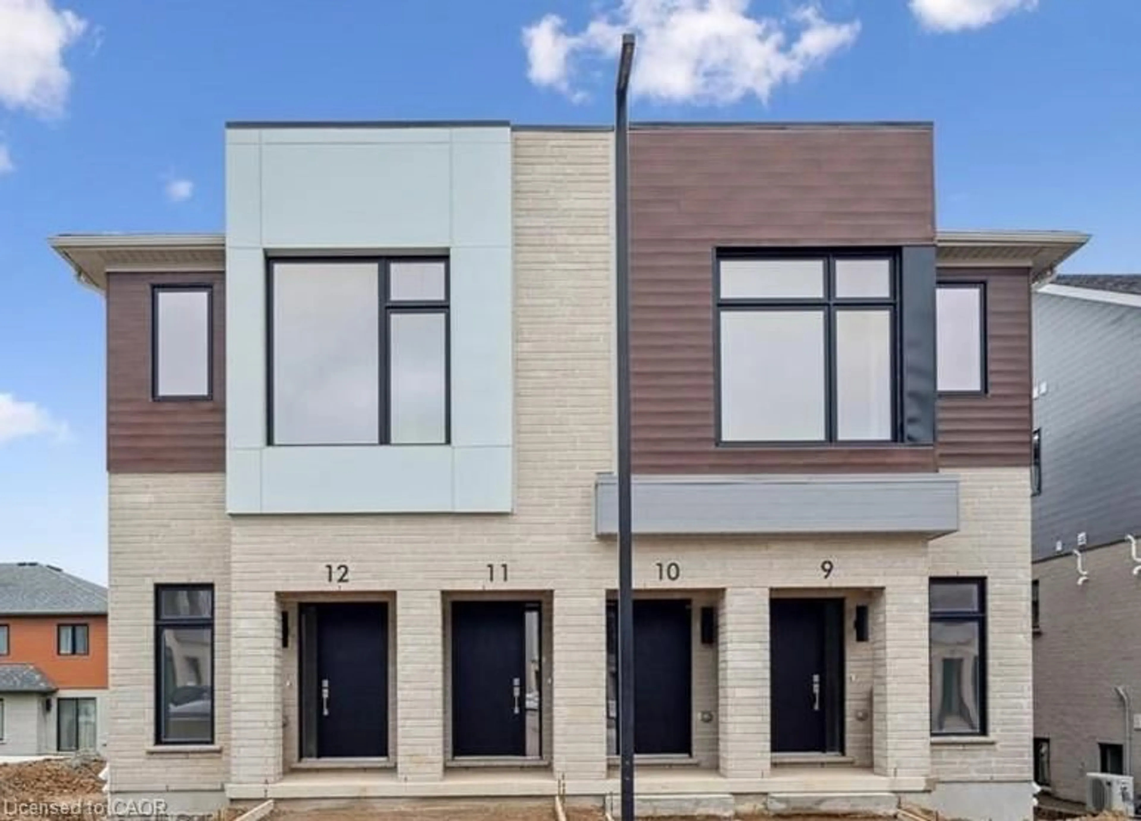 Home with brick exterior material, street for 15 Stauffer Woods Trail #C11, Kitchener Ontario N2P 0L1