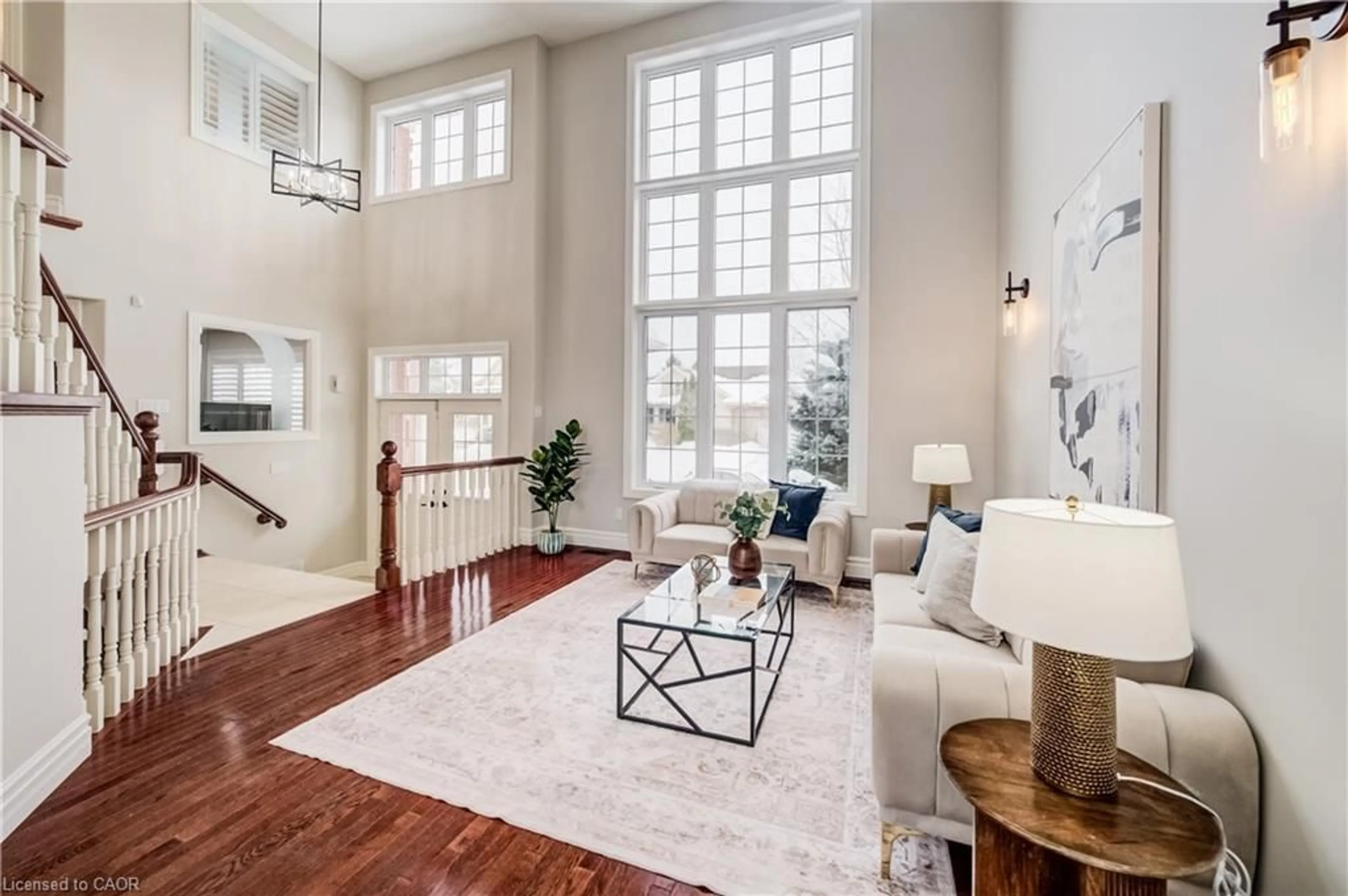Living room with furniture, unknown for 38 Deer Ridge Cres, Kitchener Ontario N2P 2L3