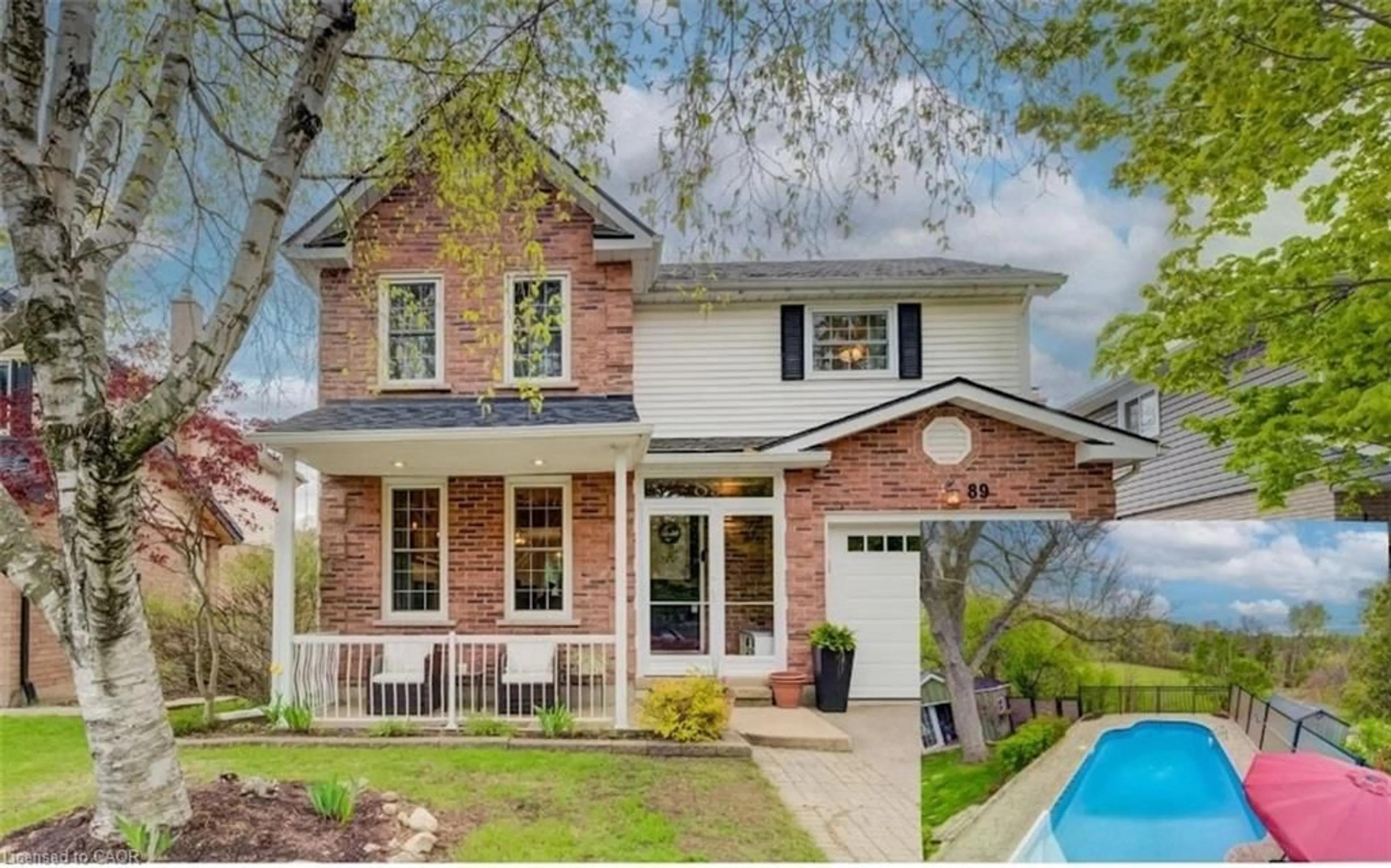 Home with brick exterior material, street for 89 Anvil St, Kitchener Ontario N2P 1X8
