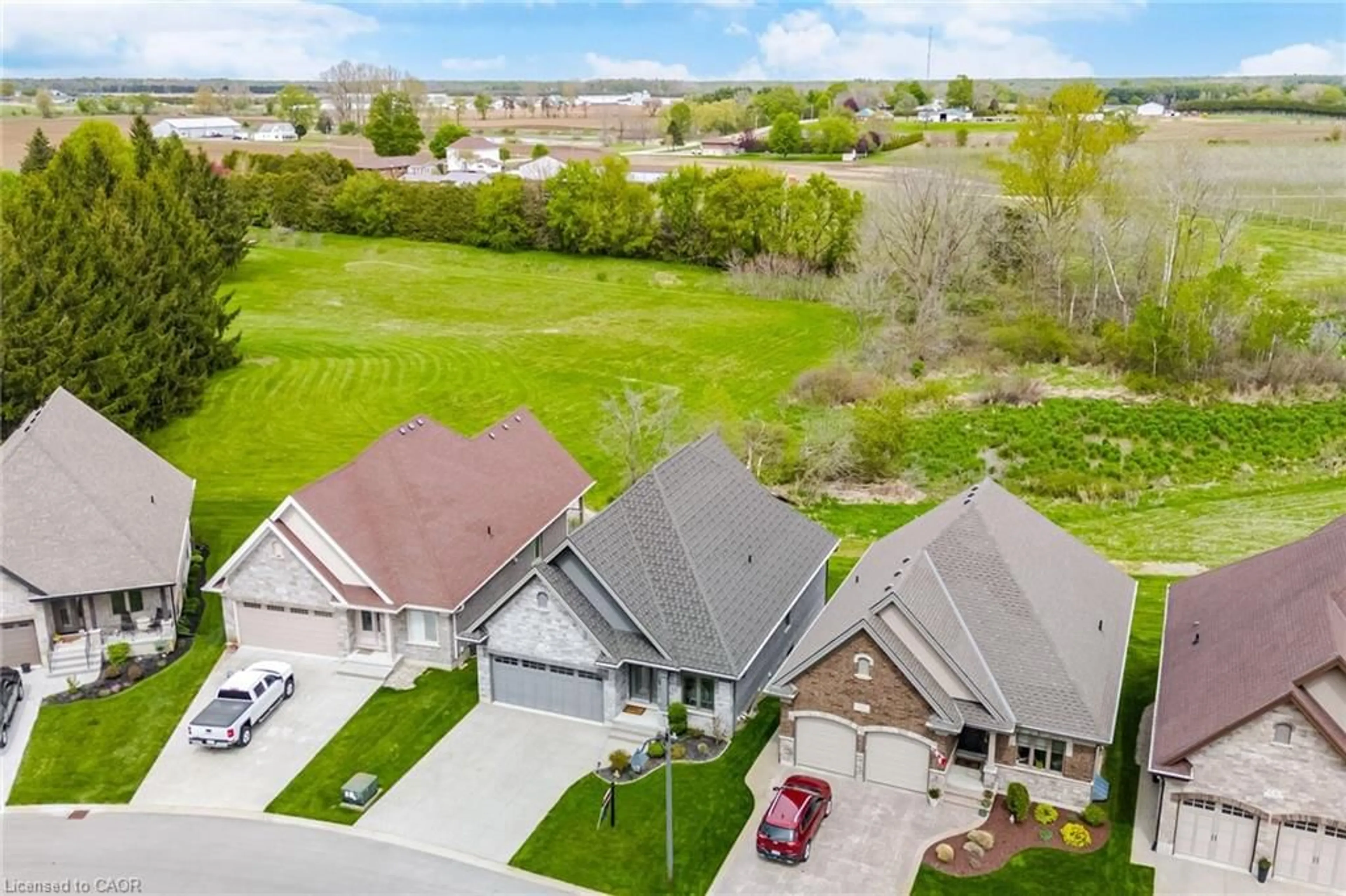 A pic from outside/outdoor area/front of a property/back of a property/a pic from drone, water/lake/river/ocean view for 128 St. Michael's St, Delhi Ontario N4B 0A3
