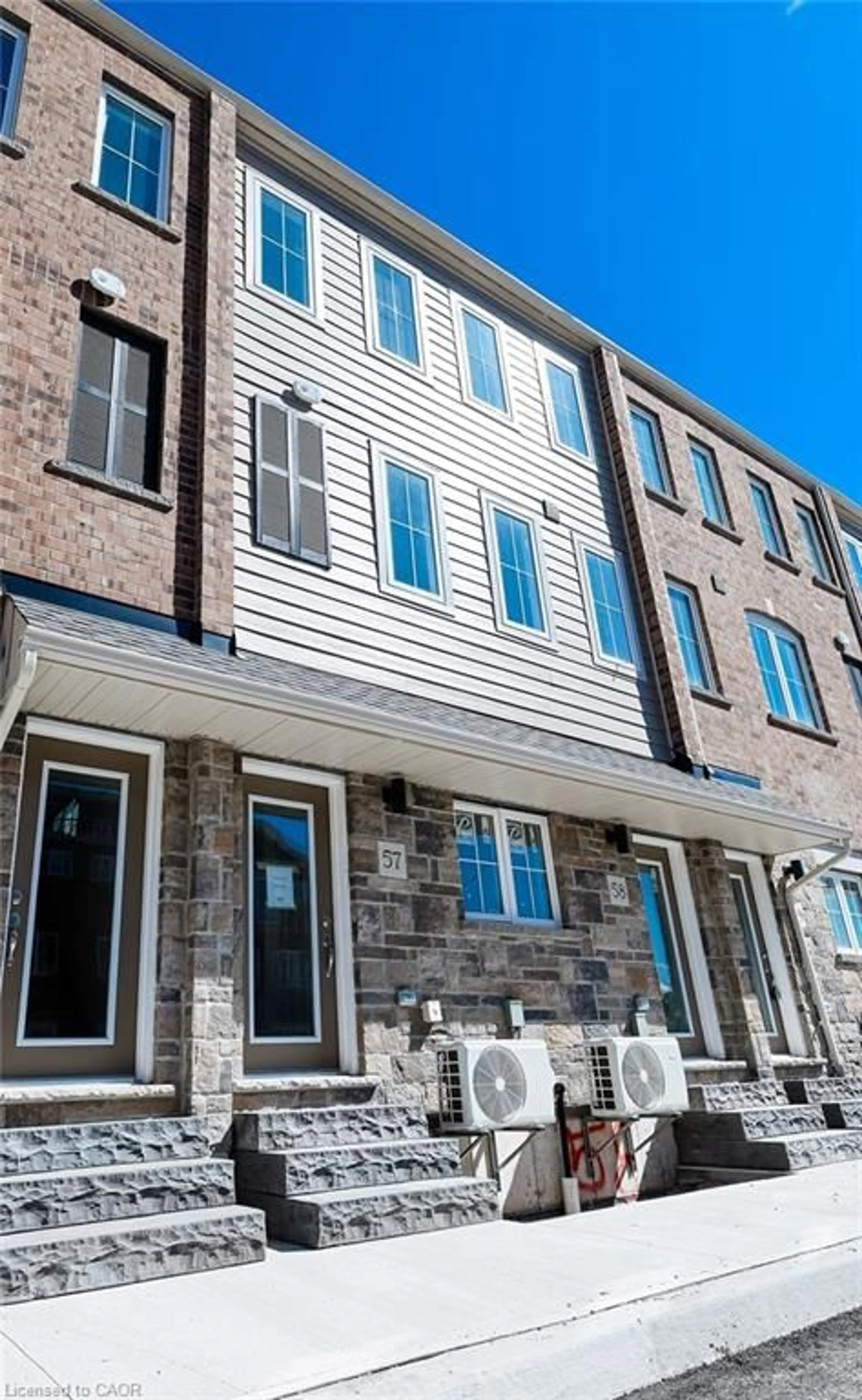 Home with brick exterior material, street for 677 Park Rd #57, Brantford Ontario N3R 0A2
