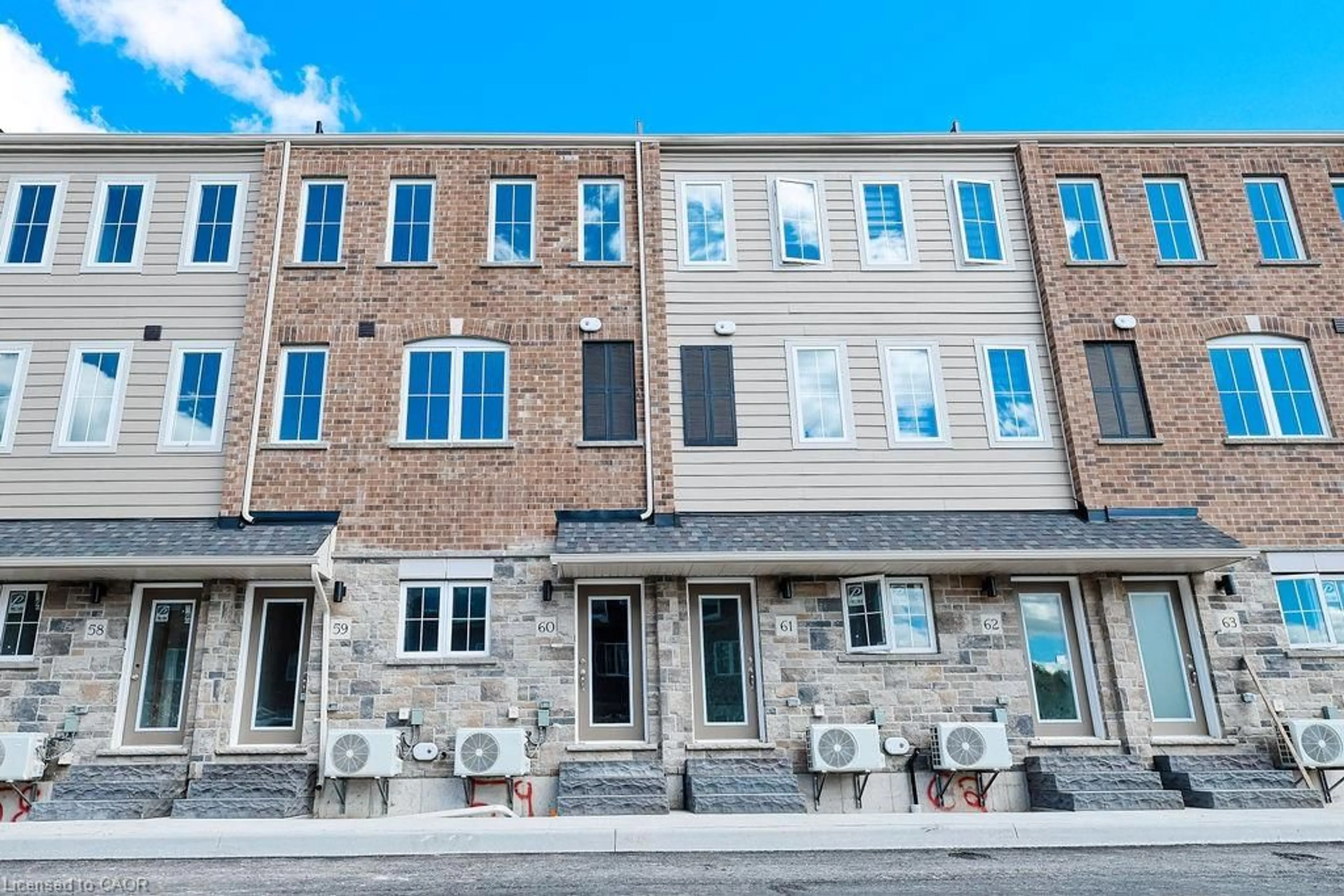 Home with brick exterior material, street for 677 Park Rd #60, Brantford Ontario N3R 0A2