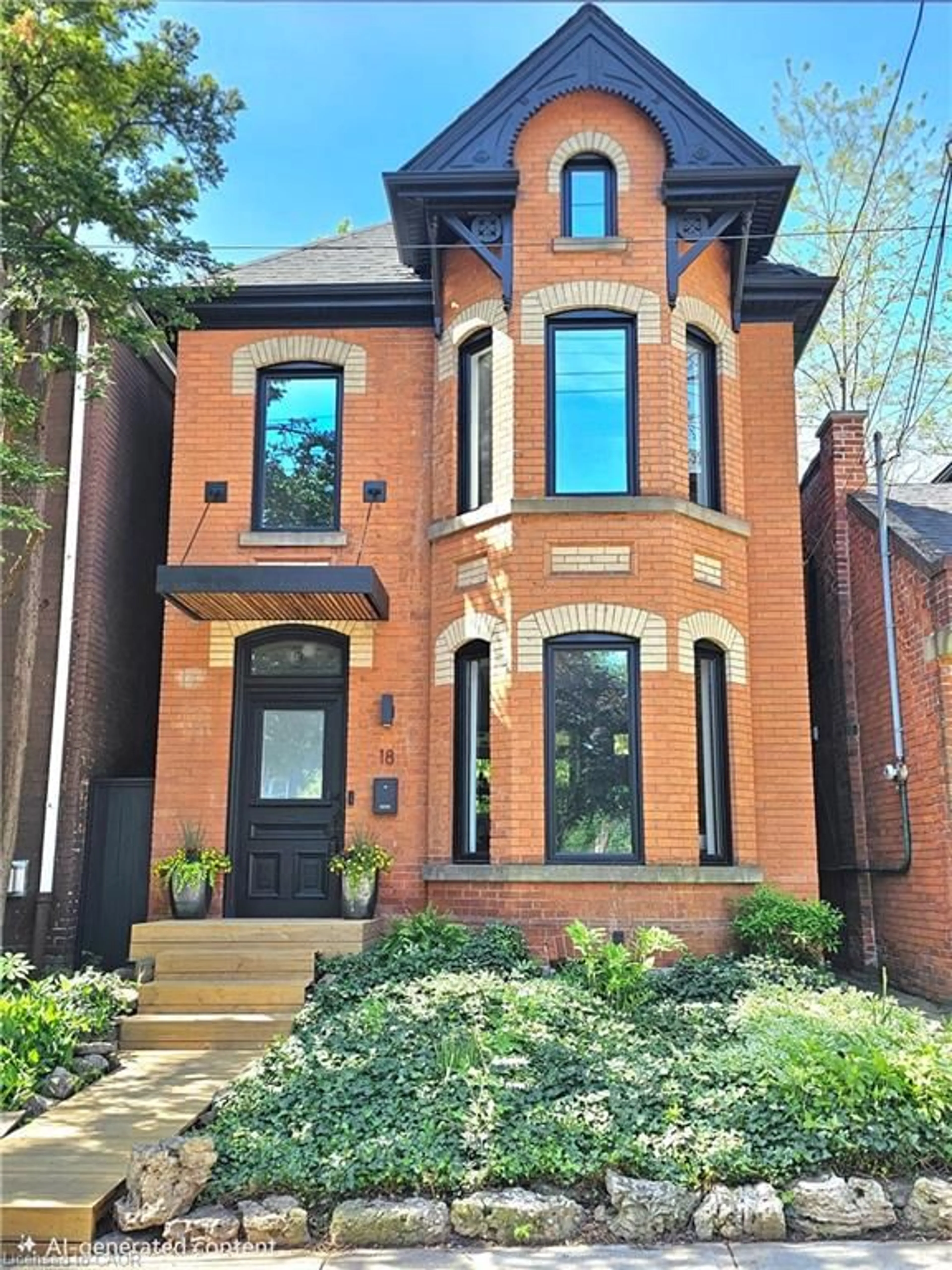 Home with brick exterior material, street for 18 Alanson St, Hamilton Ontario L8N 1W5