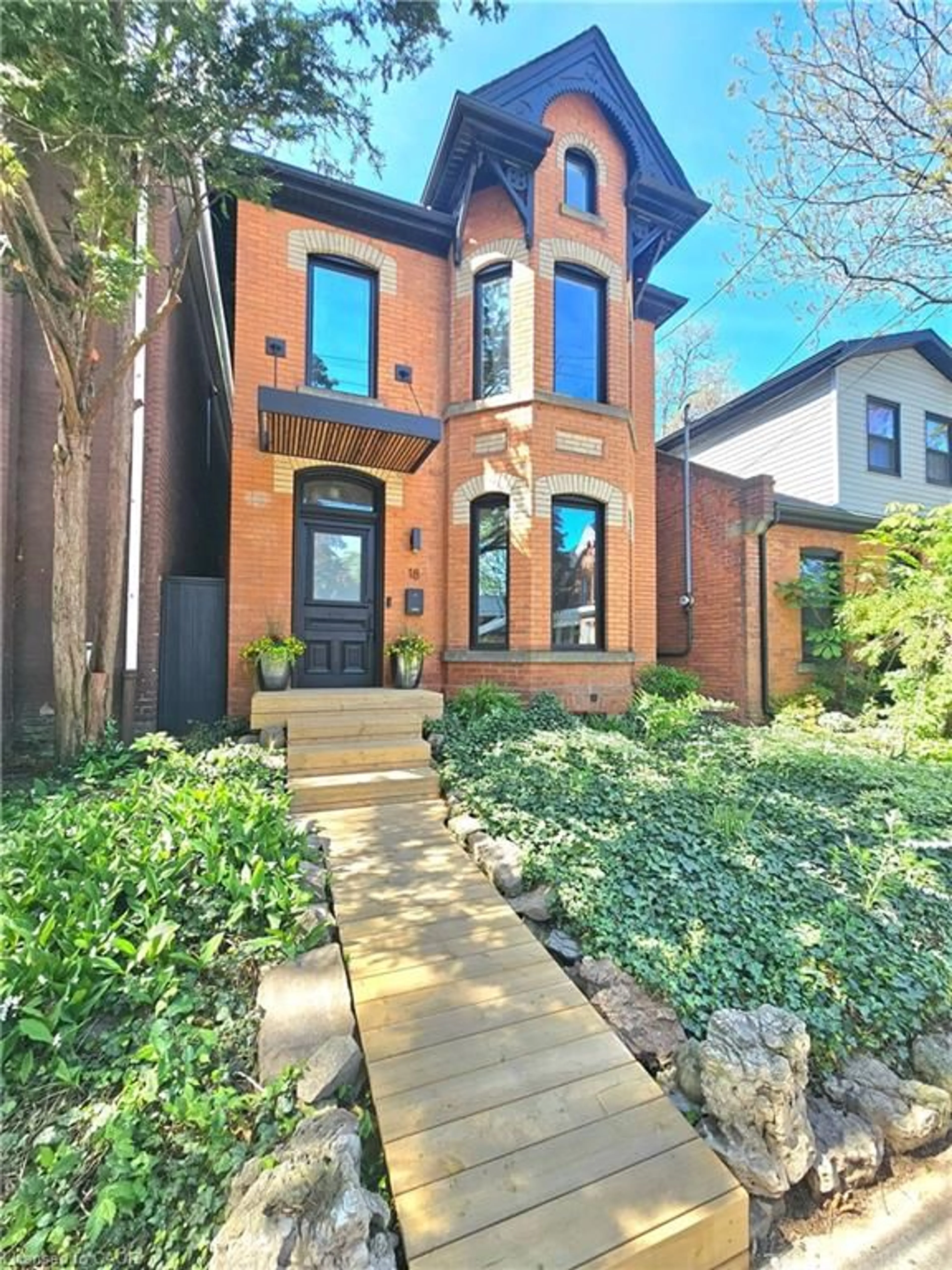 Home with brick exterior material, street for 18 Alanson St, Hamilton Ontario L8N 1W5