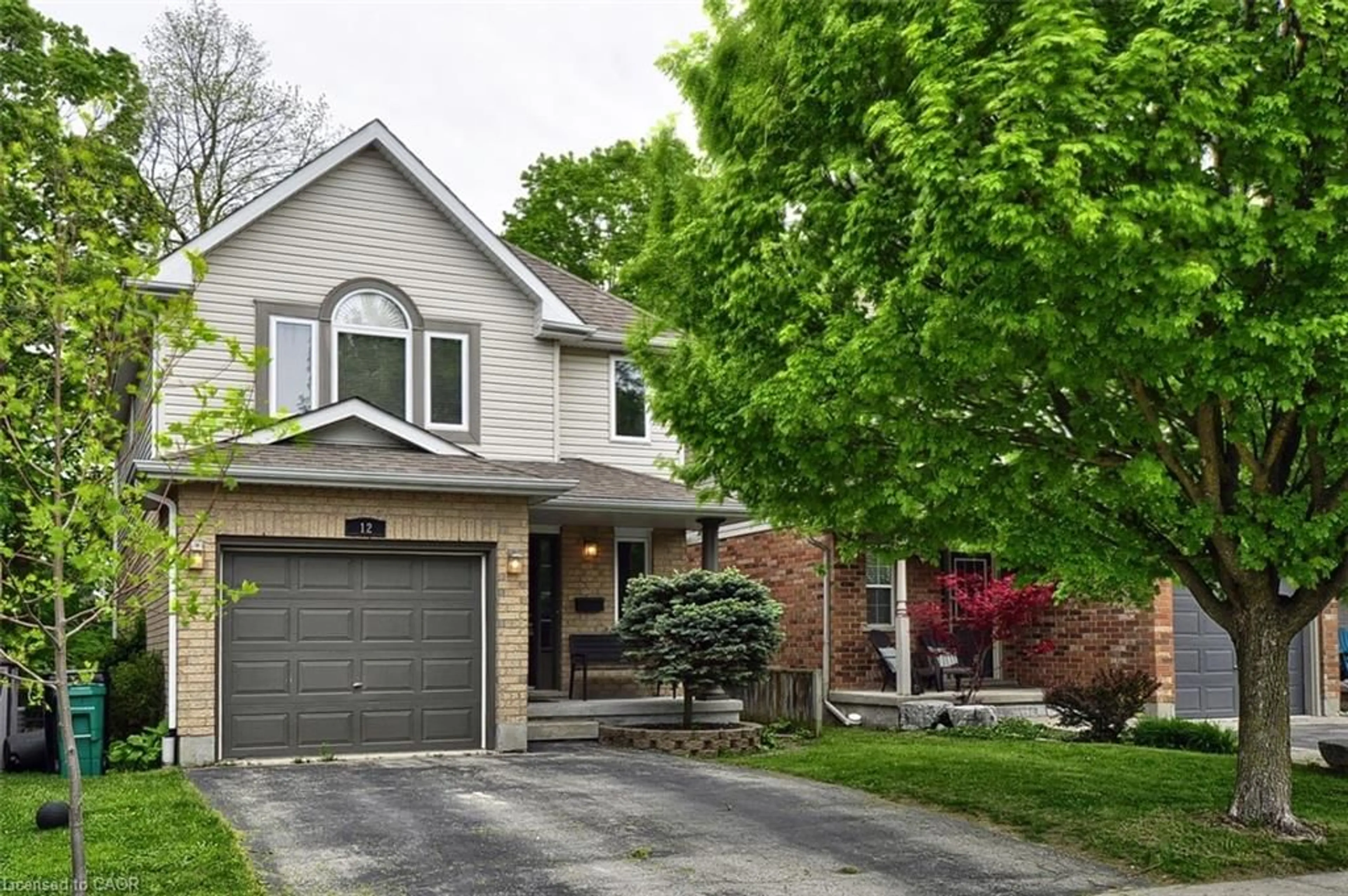 Home with brick exterior material, street for 12 Karalee Cres, Cambridge Ontario N3C 4H2