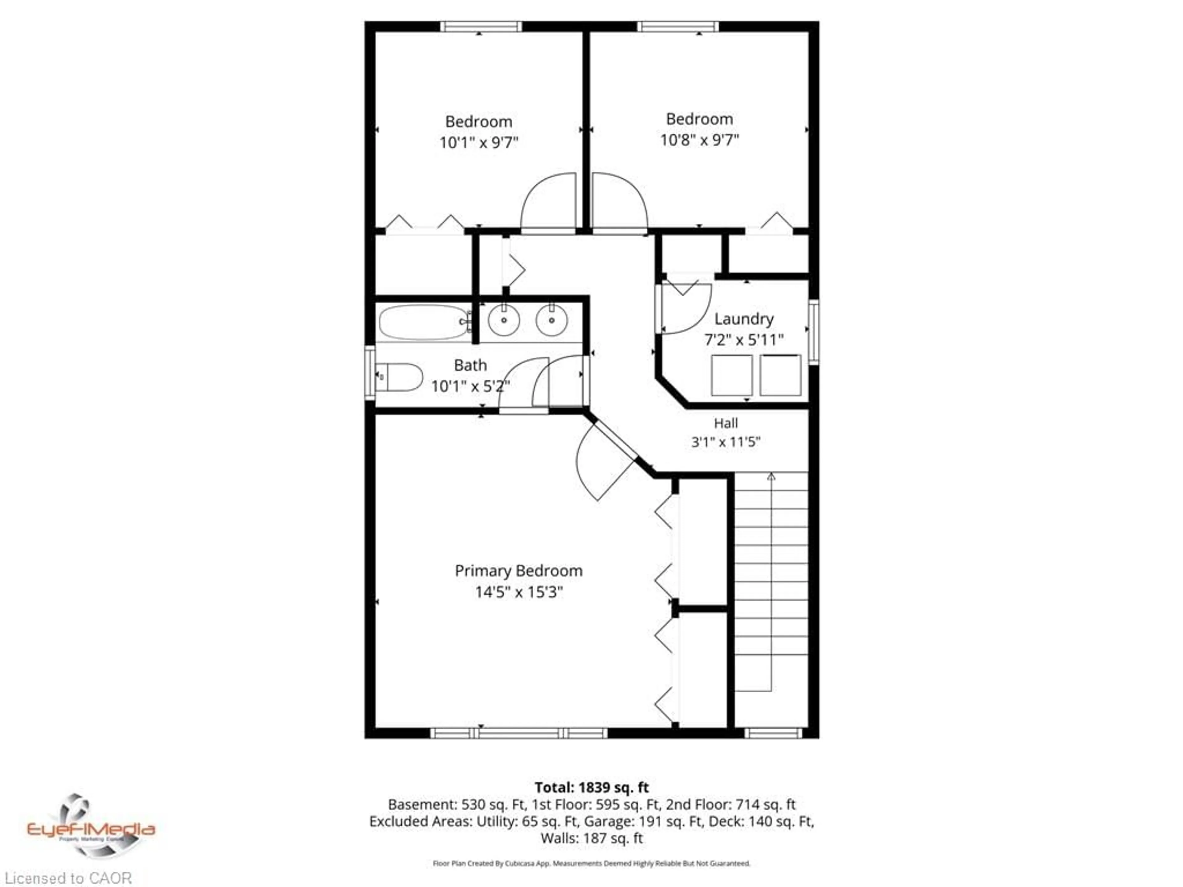 Floor plan for 12 Karalee Cres, Cambridge Ontario N3C 4H2