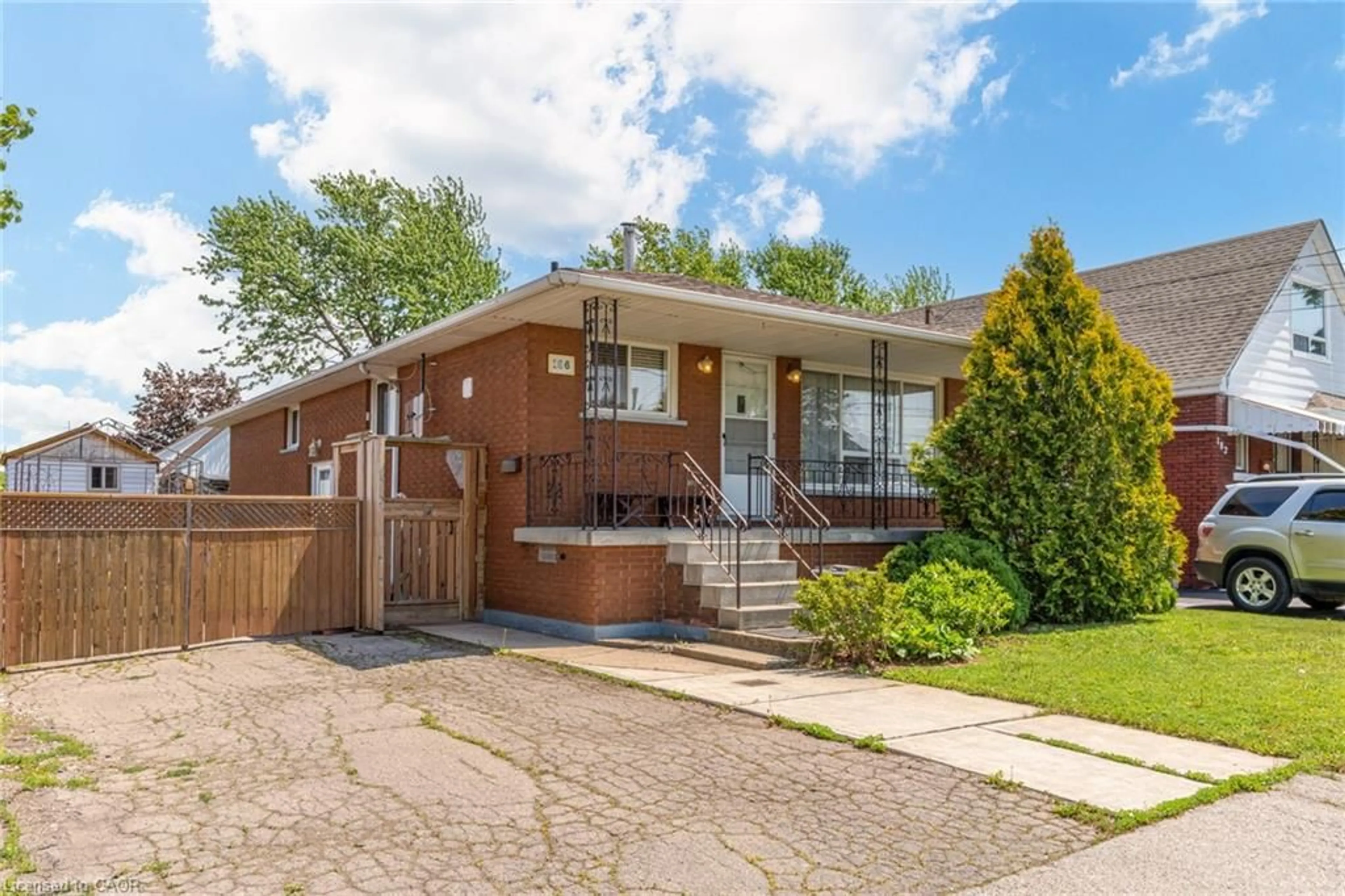 Home with brick exterior material, street for 186 Adeline Ave, Hamilton Ontario L8H 5T8