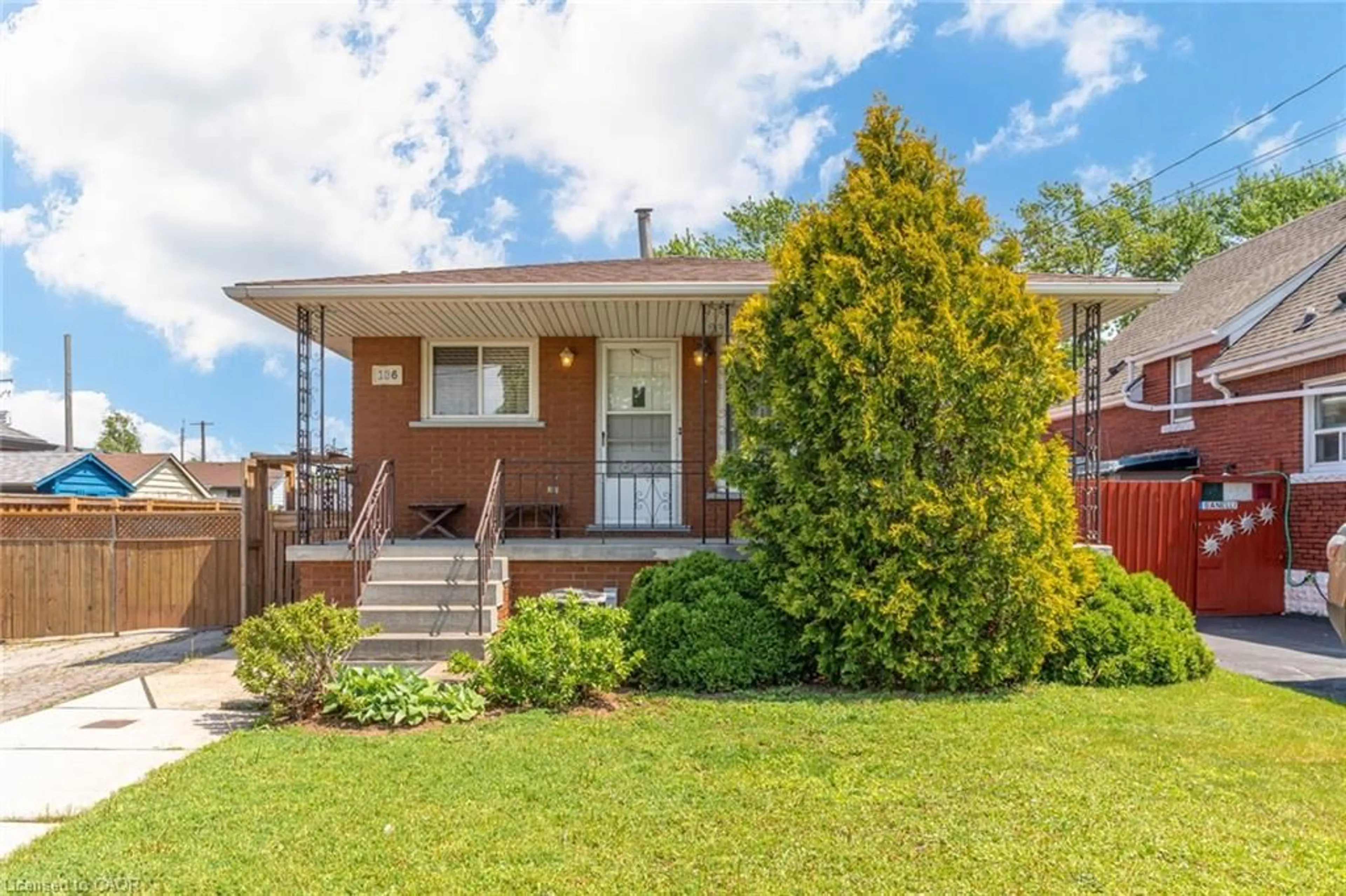 Home with brick exterior material, street for 186 Adeline Ave, Hamilton Ontario L8H 5T8