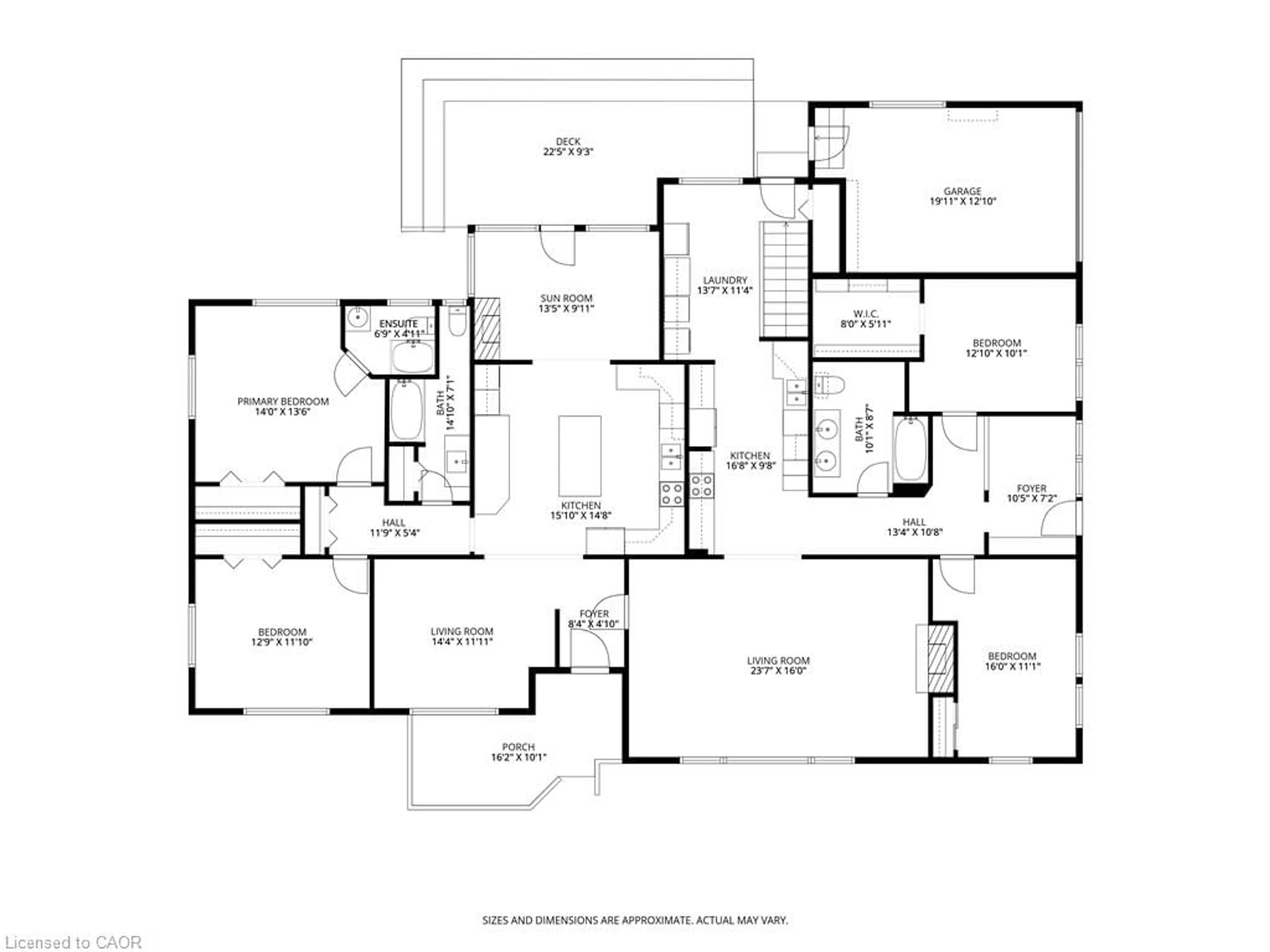 Floor plan for 17 Fairfield Dr, Hagersville Ontario N0A 1H0