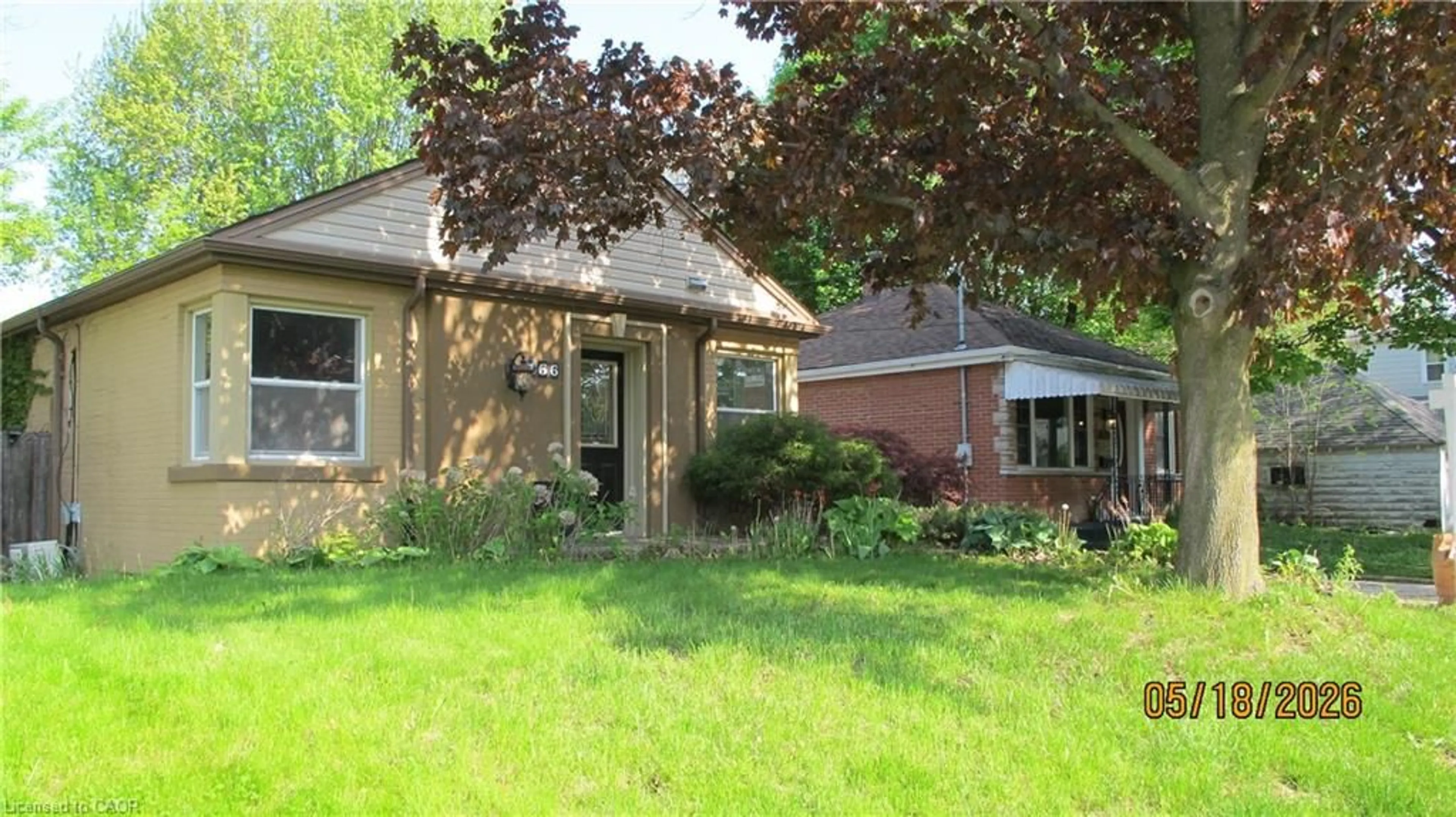 Home with brick exterior material, street for 166 Haddon Ave, Hamilton Ontario L8S 1Y1