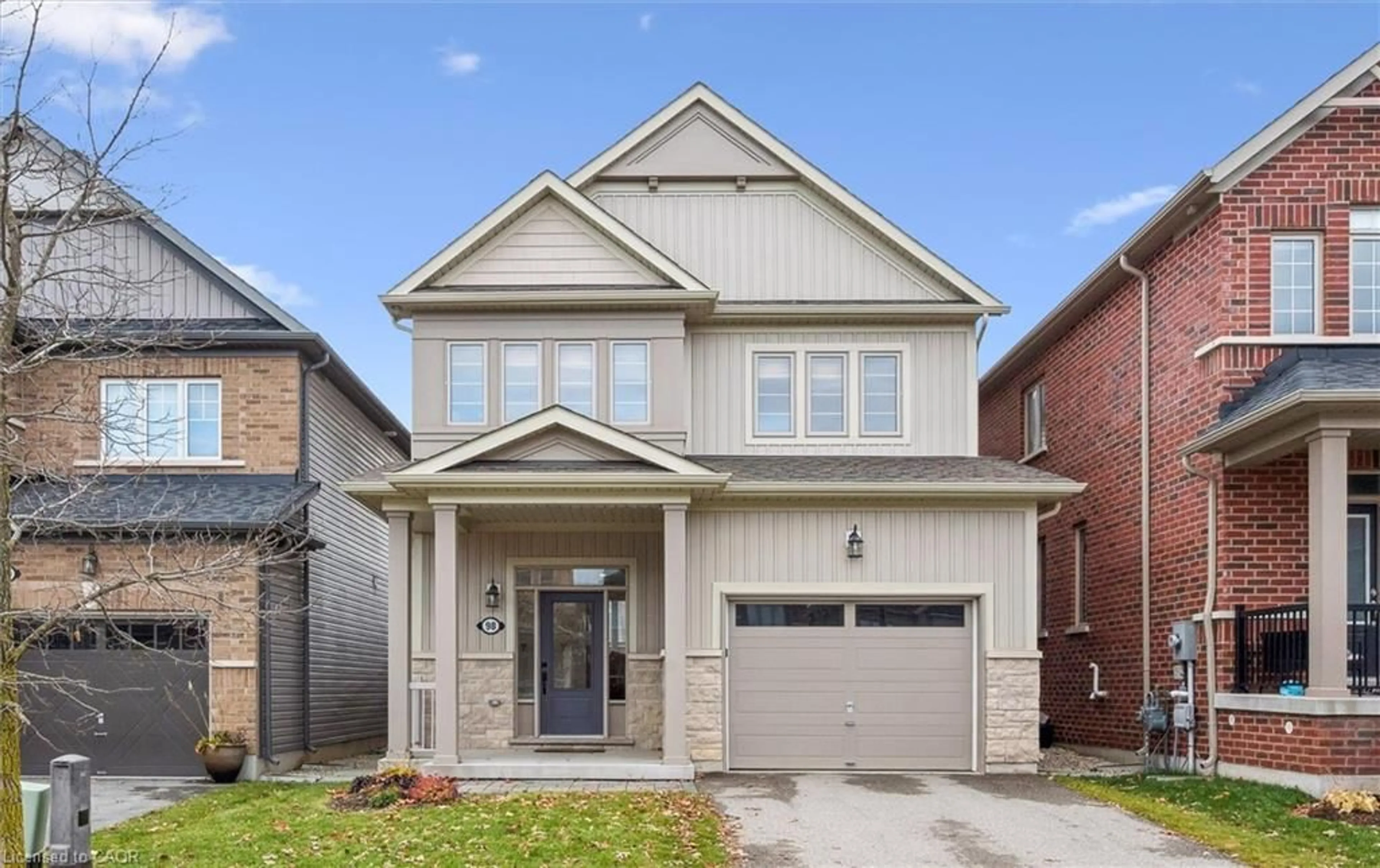 Home with brick exterior material, street for 98 Kay Cres, Fergus Ontario N1M 0G2