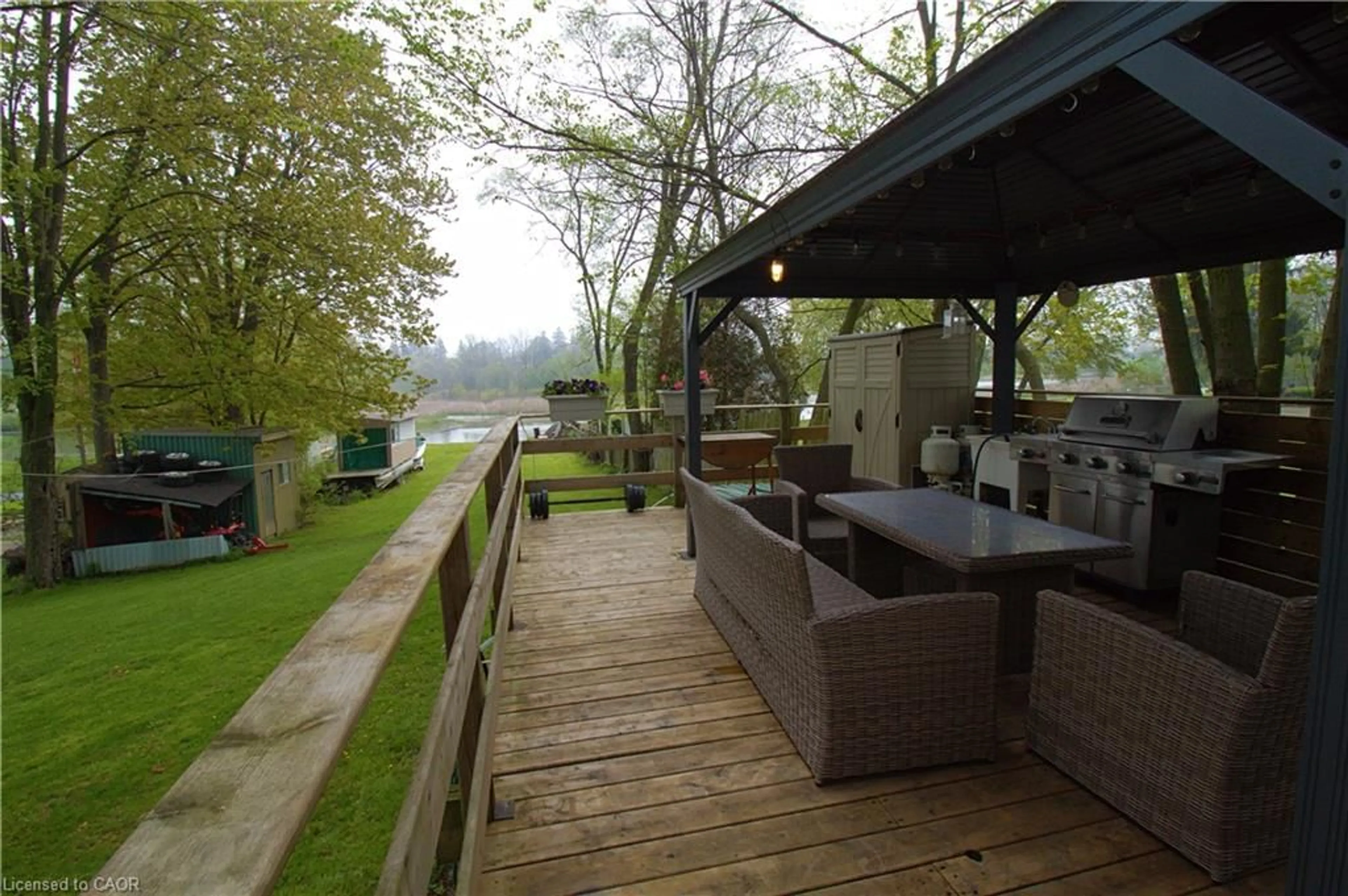 Patio, water/lake/river/ocean view for 31 Nanticoke Valley Rd, Nanticoke Ontario N0A 1L0