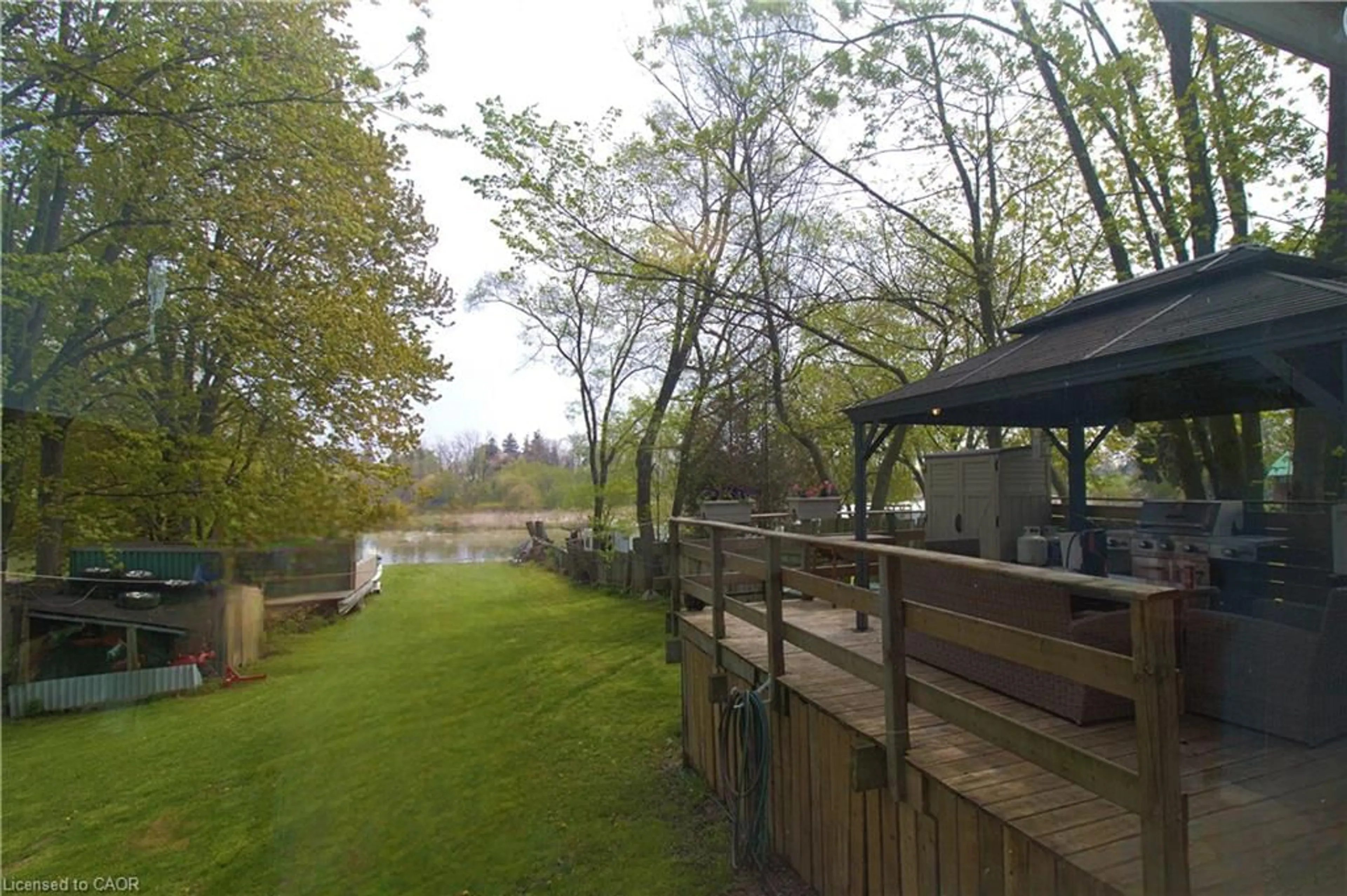 Patio, water/lake/river/ocean view for 31 Nanticoke Valley Rd, Nanticoke Ontario N0A 1L0