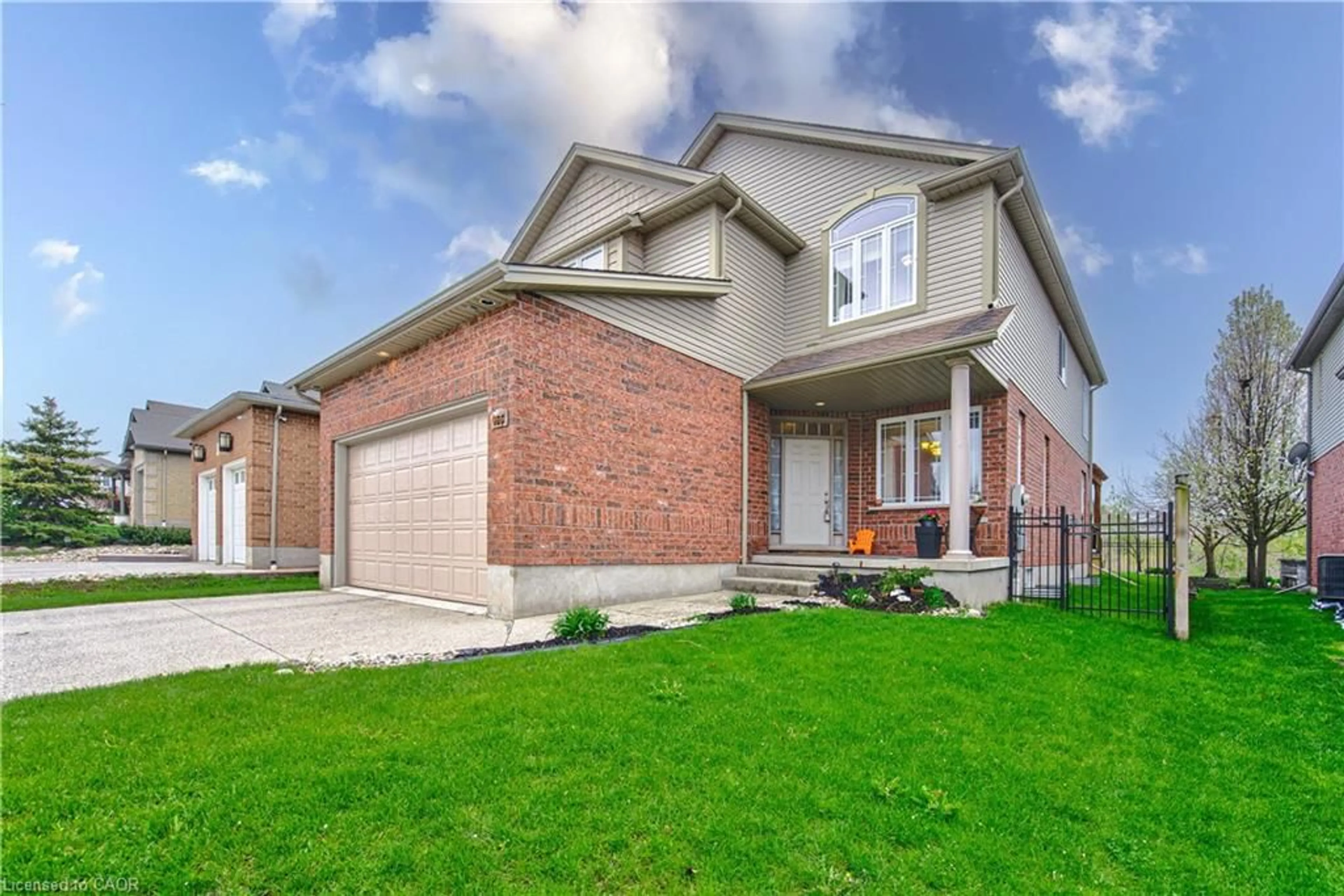 Home with brick exterior material, street for 455 Westcroft Dr, Waterloo Ontario N2T 3A1