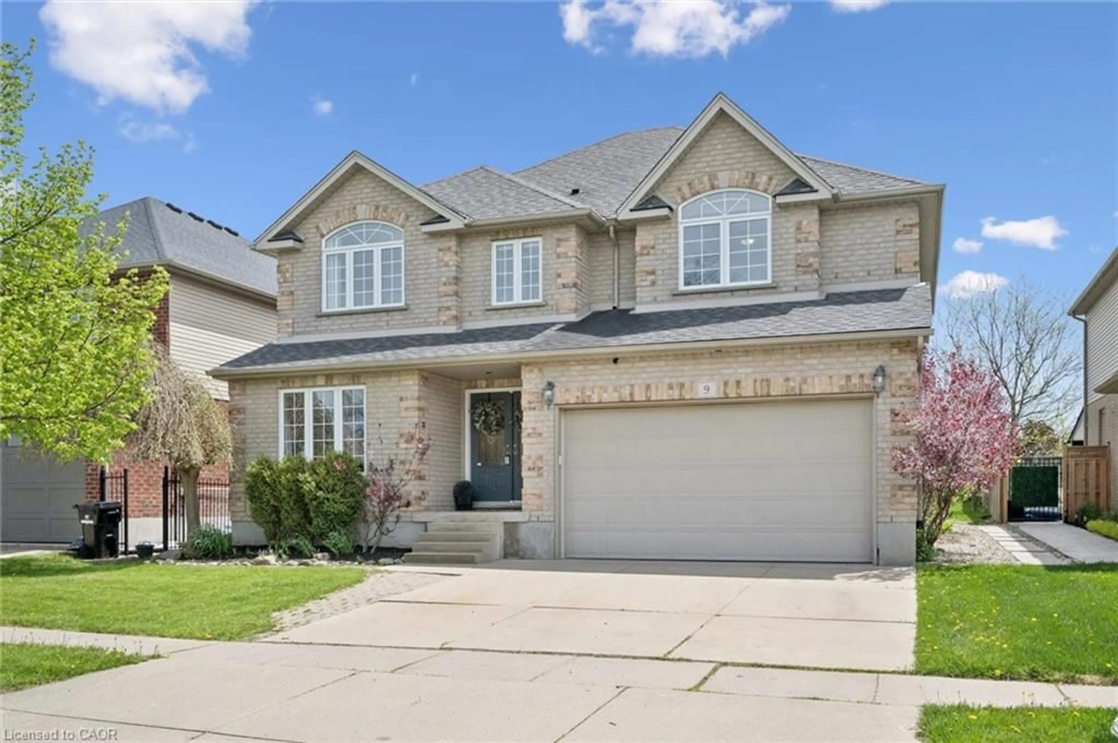 Home with brick exterior material, street for 9 Erbach St, Baden Ontario N3A 2L3