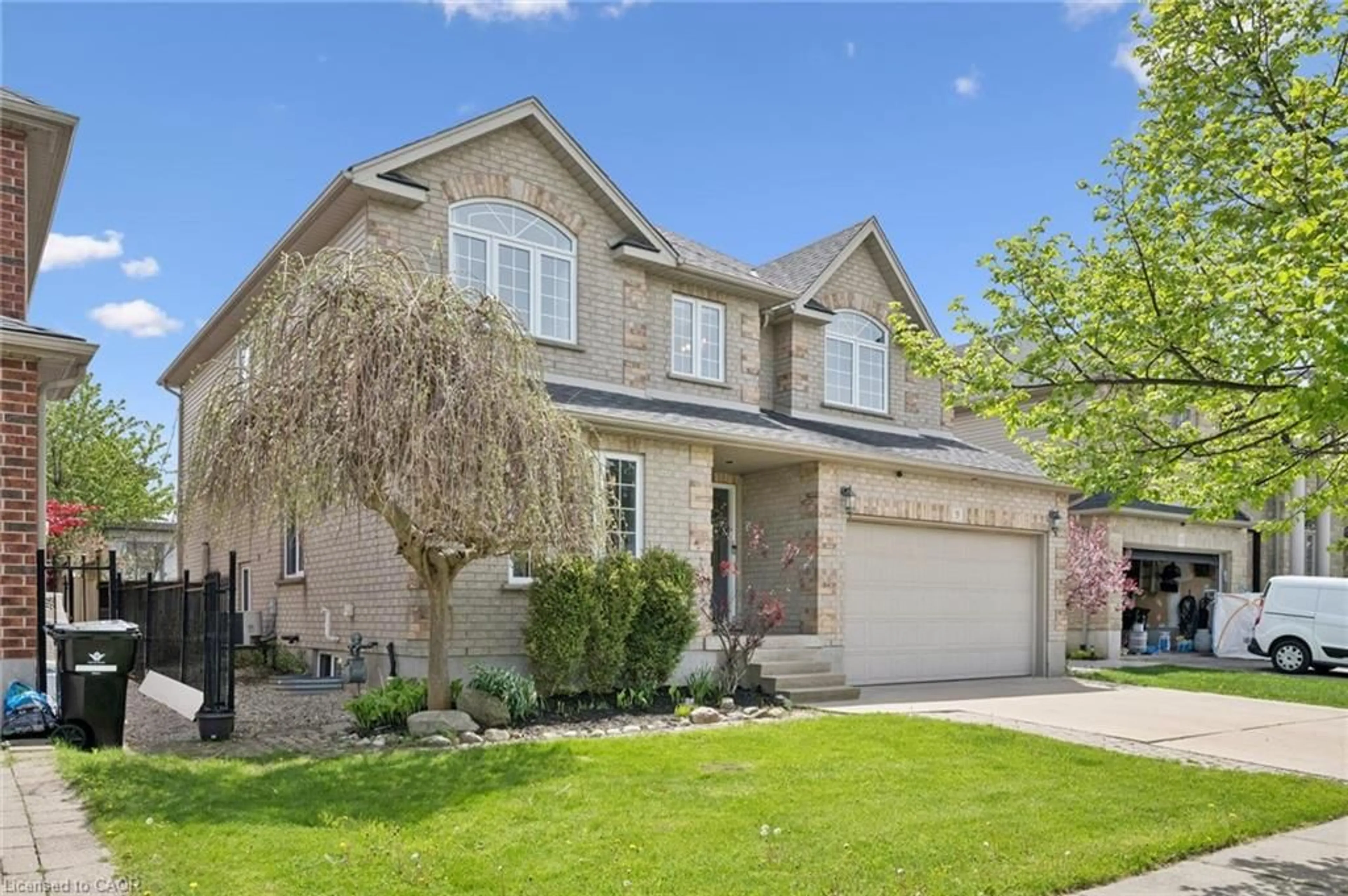 Home with brick exterior material, street for 9 Erbach Cres, Baden Ontario N3A 2L3