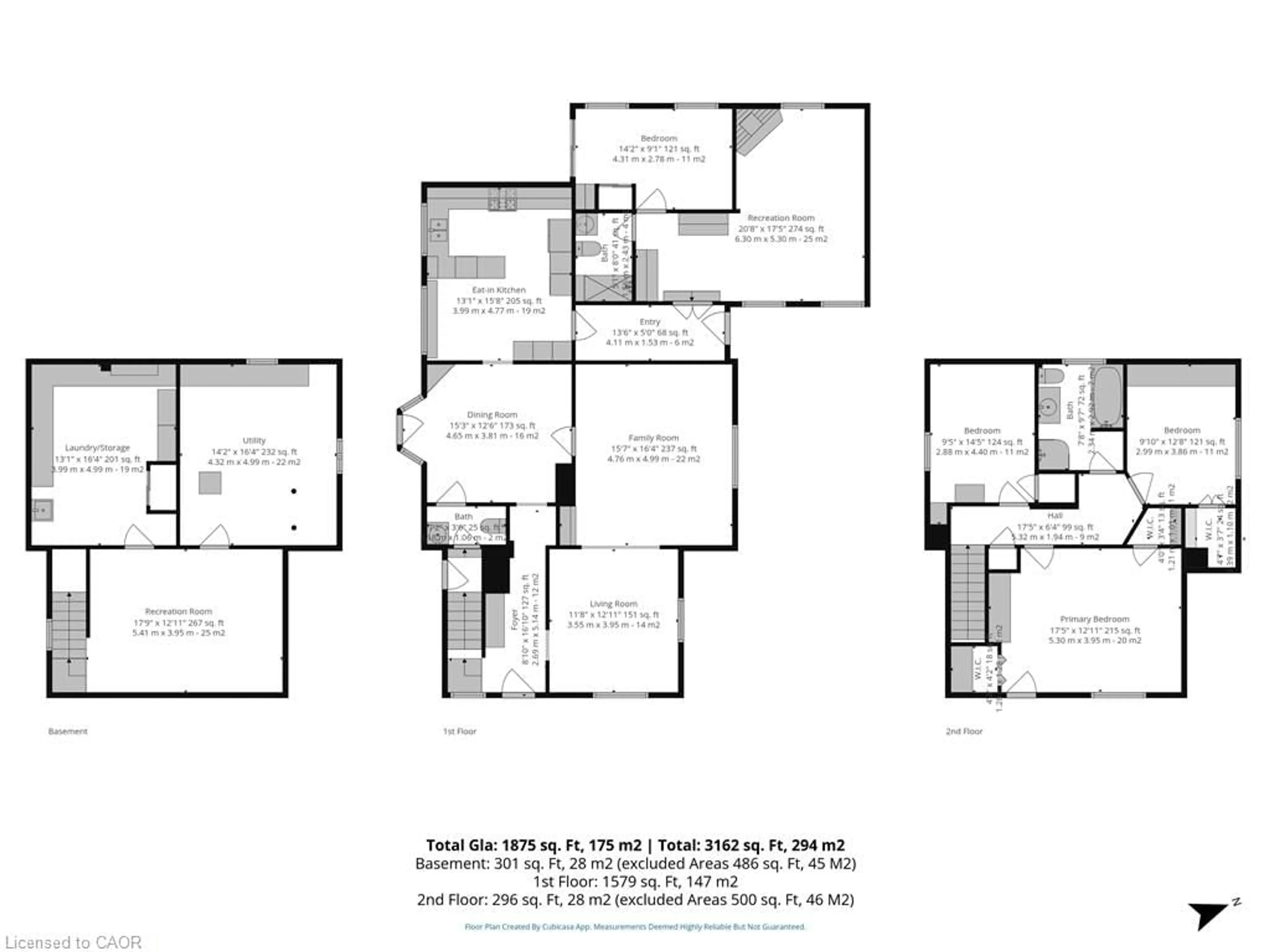 Floor plan for 220 Queen St, Delhi Ontario N4B 2K7