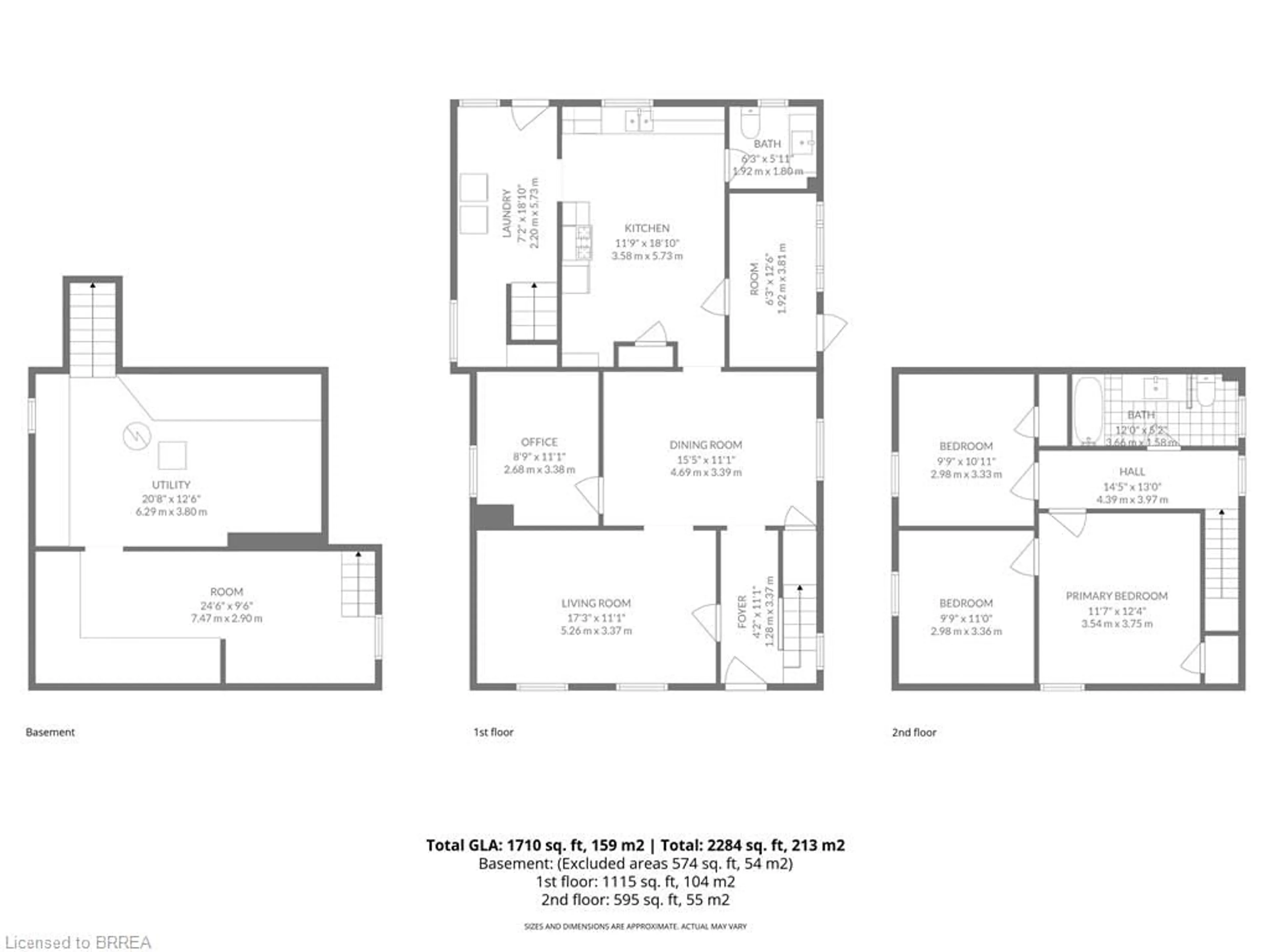 Floor plan for 61 William St, Brantford Ontario N3T 3K6