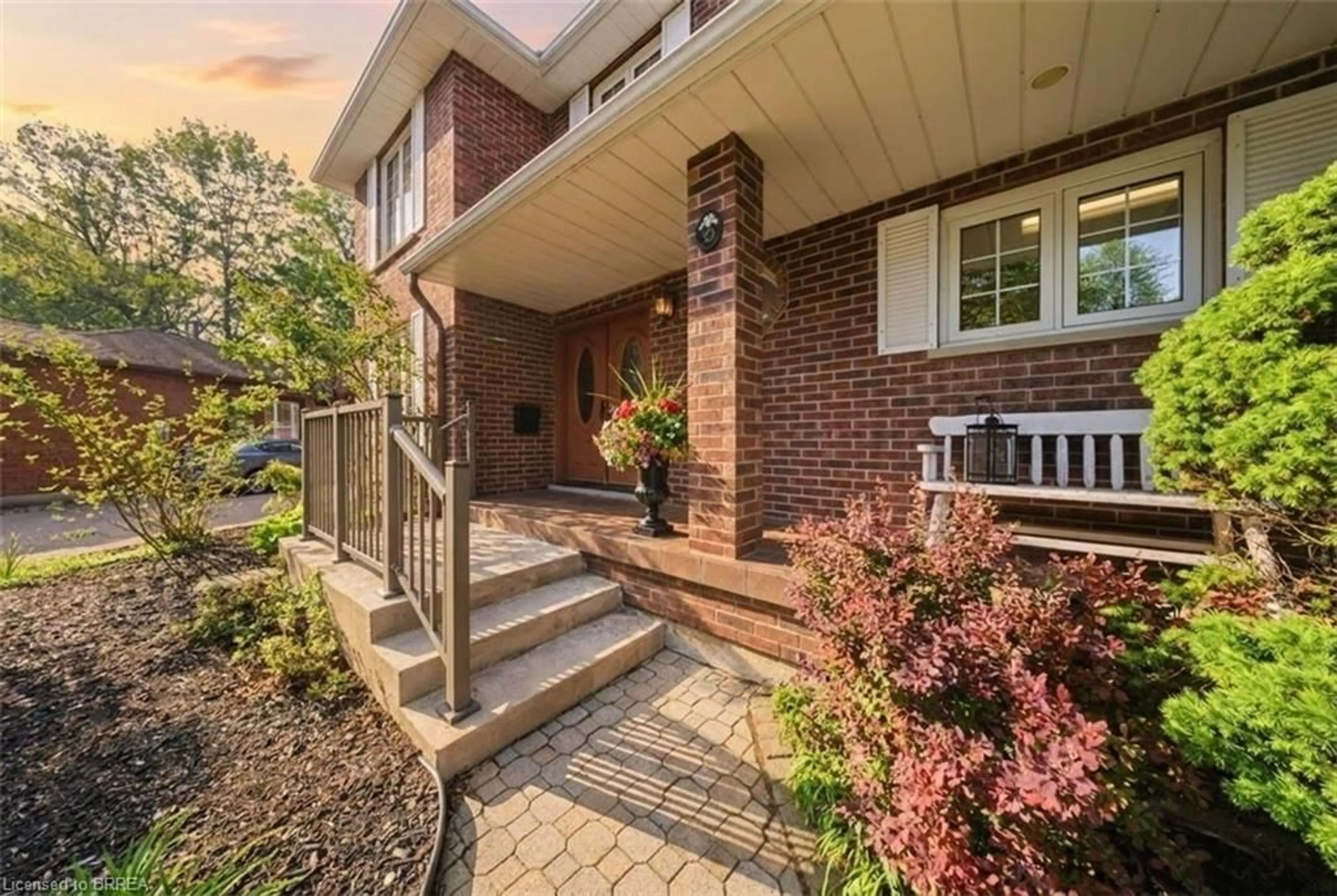 Home with brick exterior material, street for 10 Riva Ridge, Brantford Ontario N3P 1R9