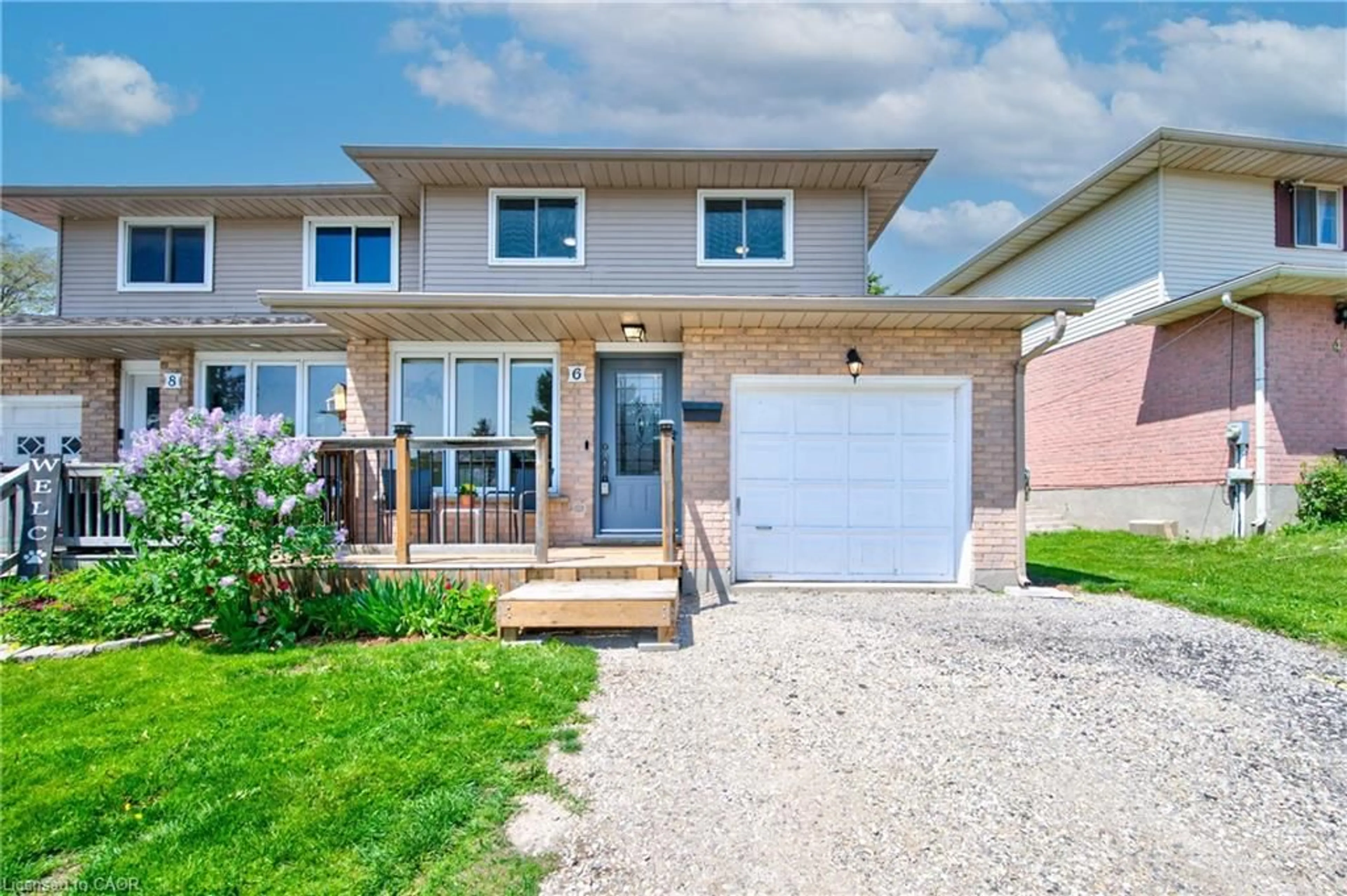 Home with brick exterior material, street for 6 Marcon Crt, Kitchener Ontario N2E 3G3
