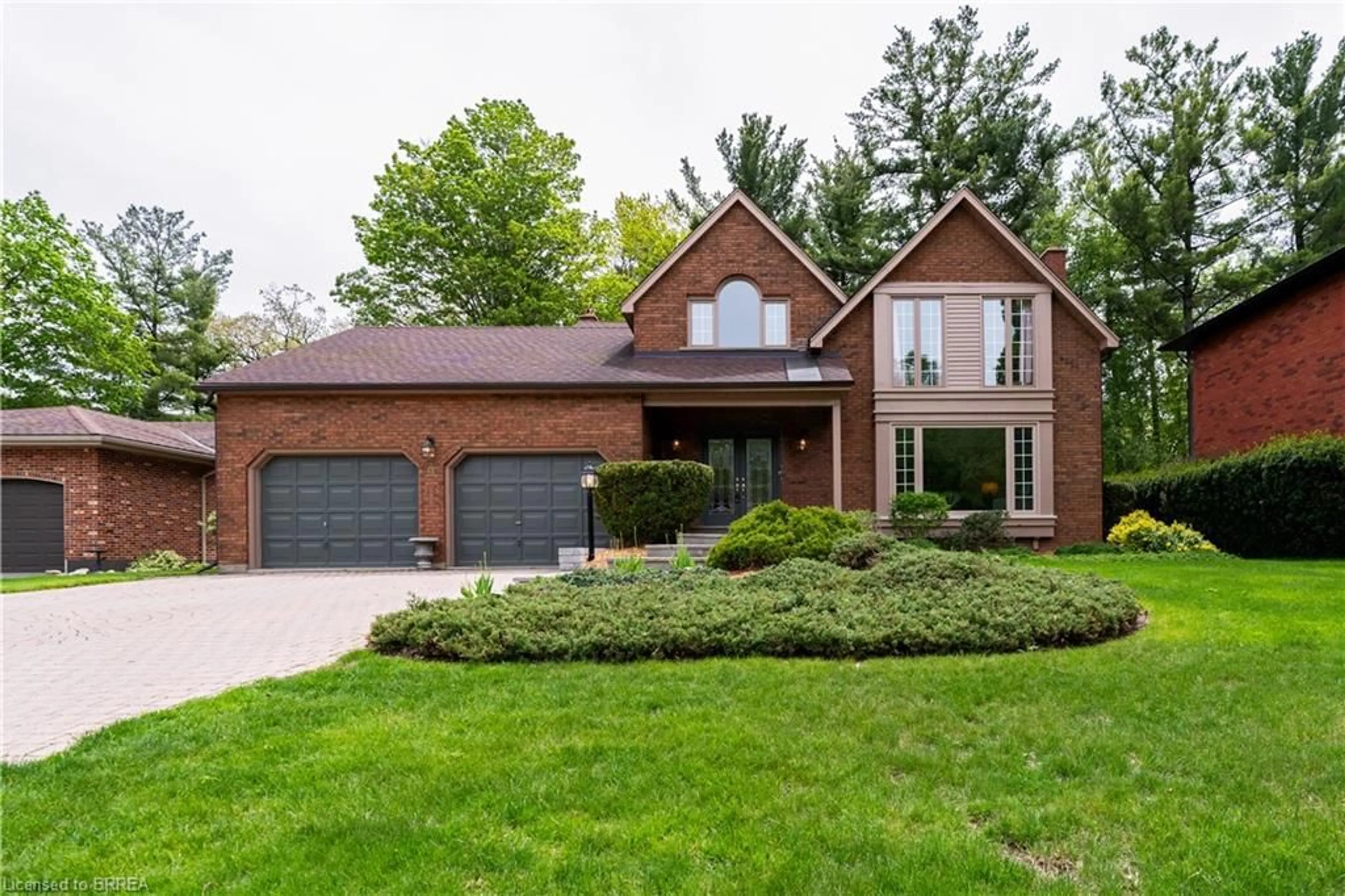 Home with brick exterior material, street for 9 Scarfe Gdns, Brantford Ontario N3T 6B2