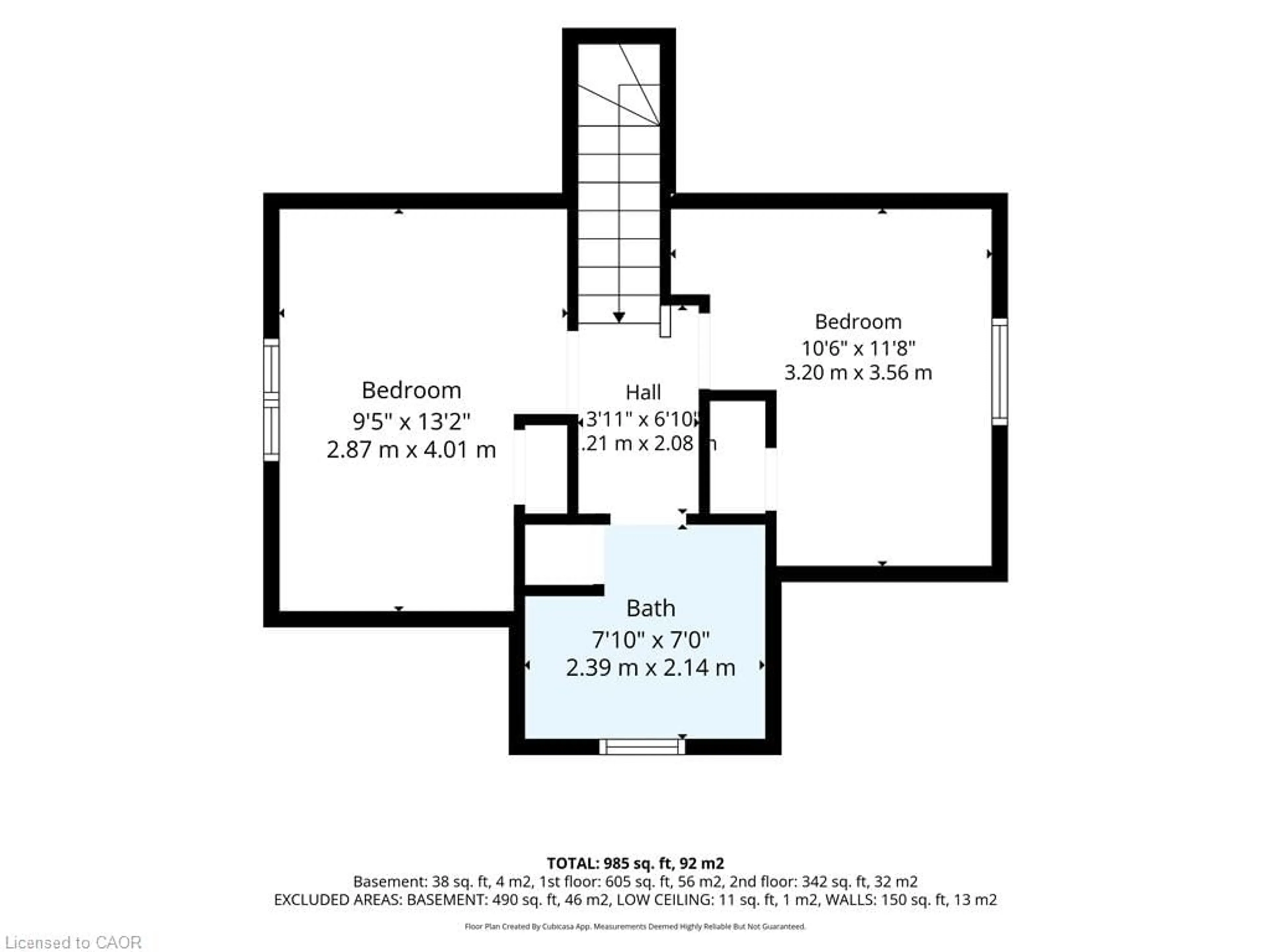 Floor plan for 51 East St, Cambridge Ontario N1R 4P2