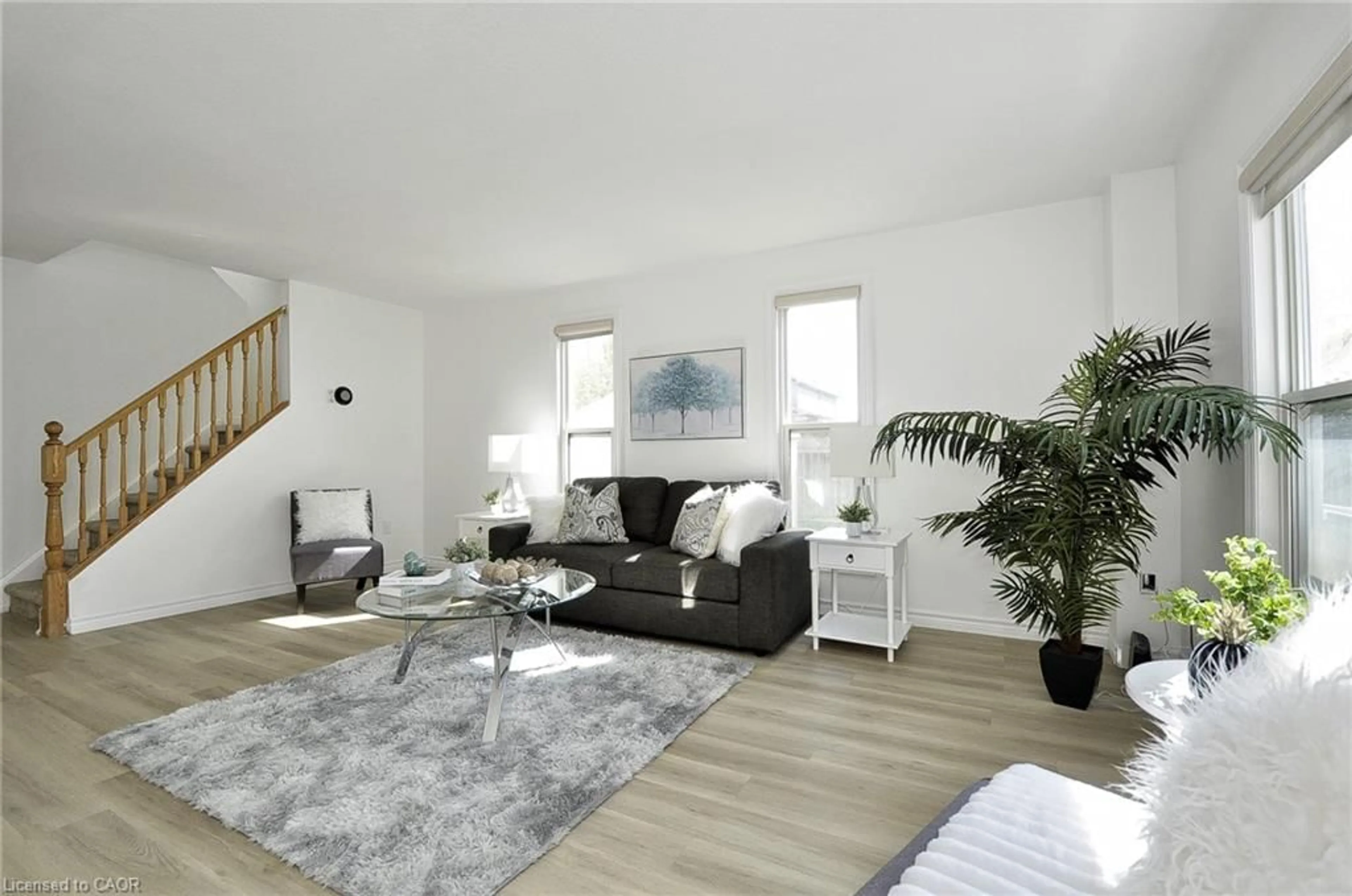 Living room with furniture, unknown for 32 Kroeger Cres, Cambridge Ontario N3C 4J7