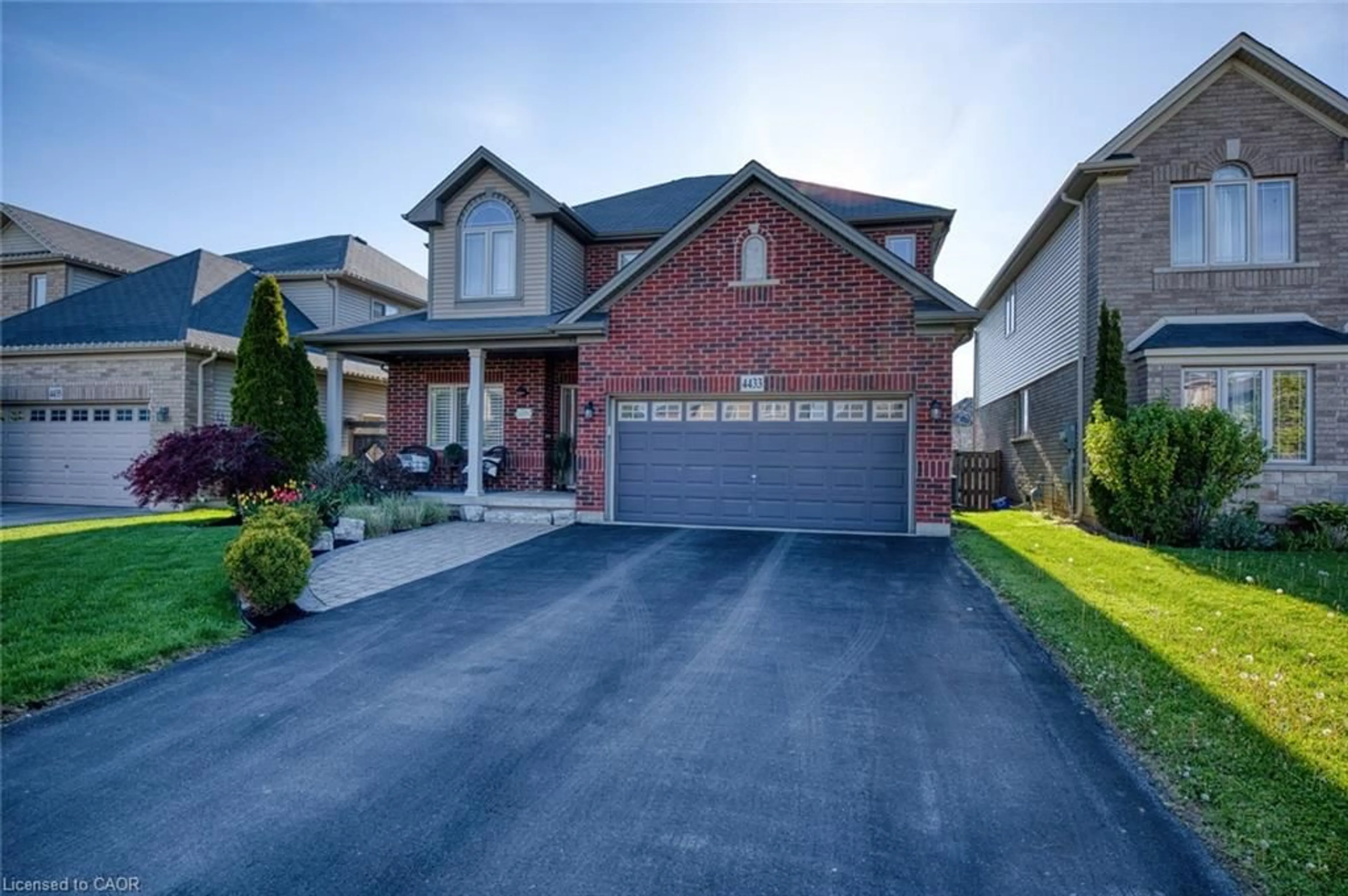 Home with brick exterior material, street for 4433 Comfort Cres, Beamsville Ontario L3J 1N3