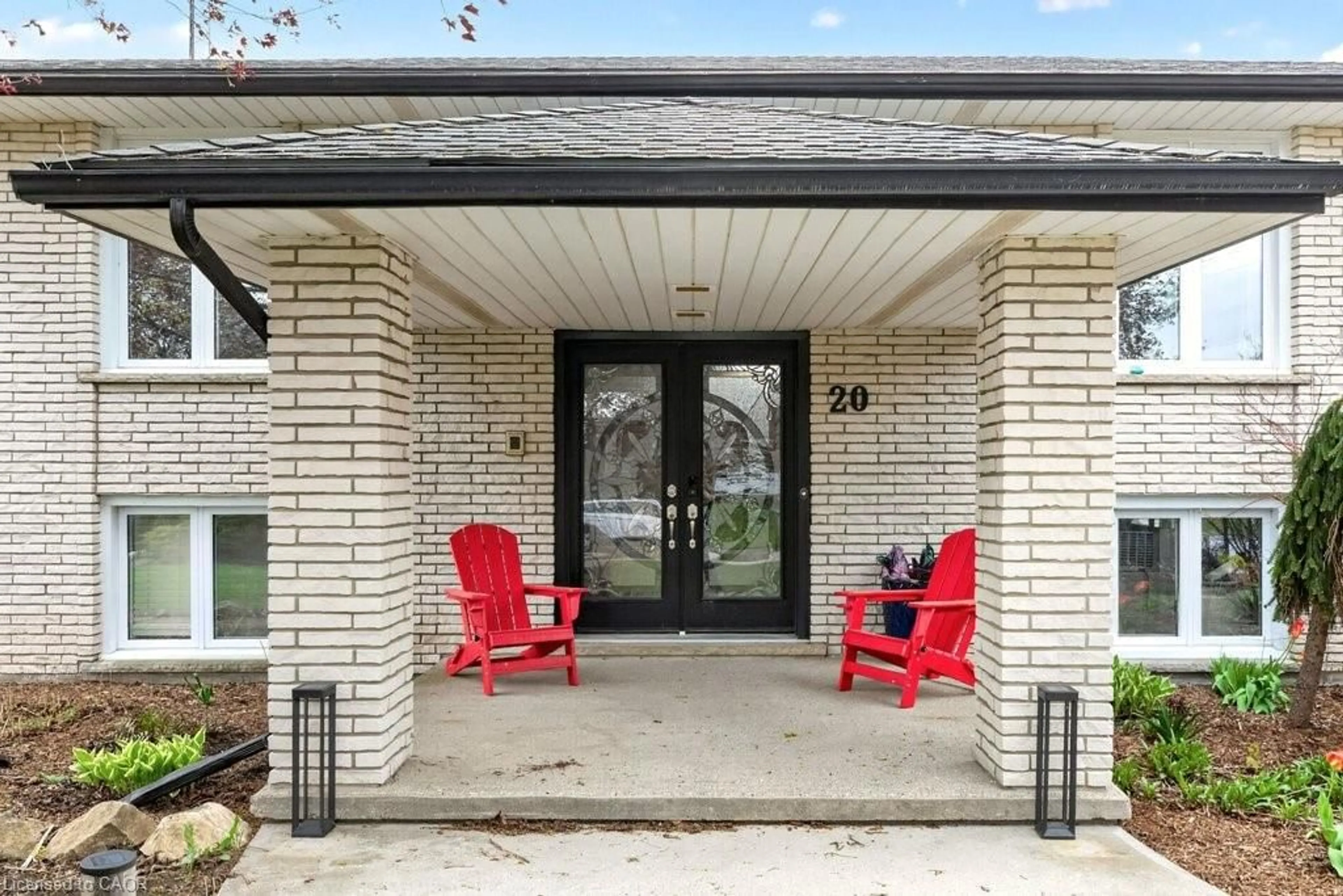 Home with brick exterior material, street for 20 Hartfield Dr, Guelph Ontario N1H 6J2