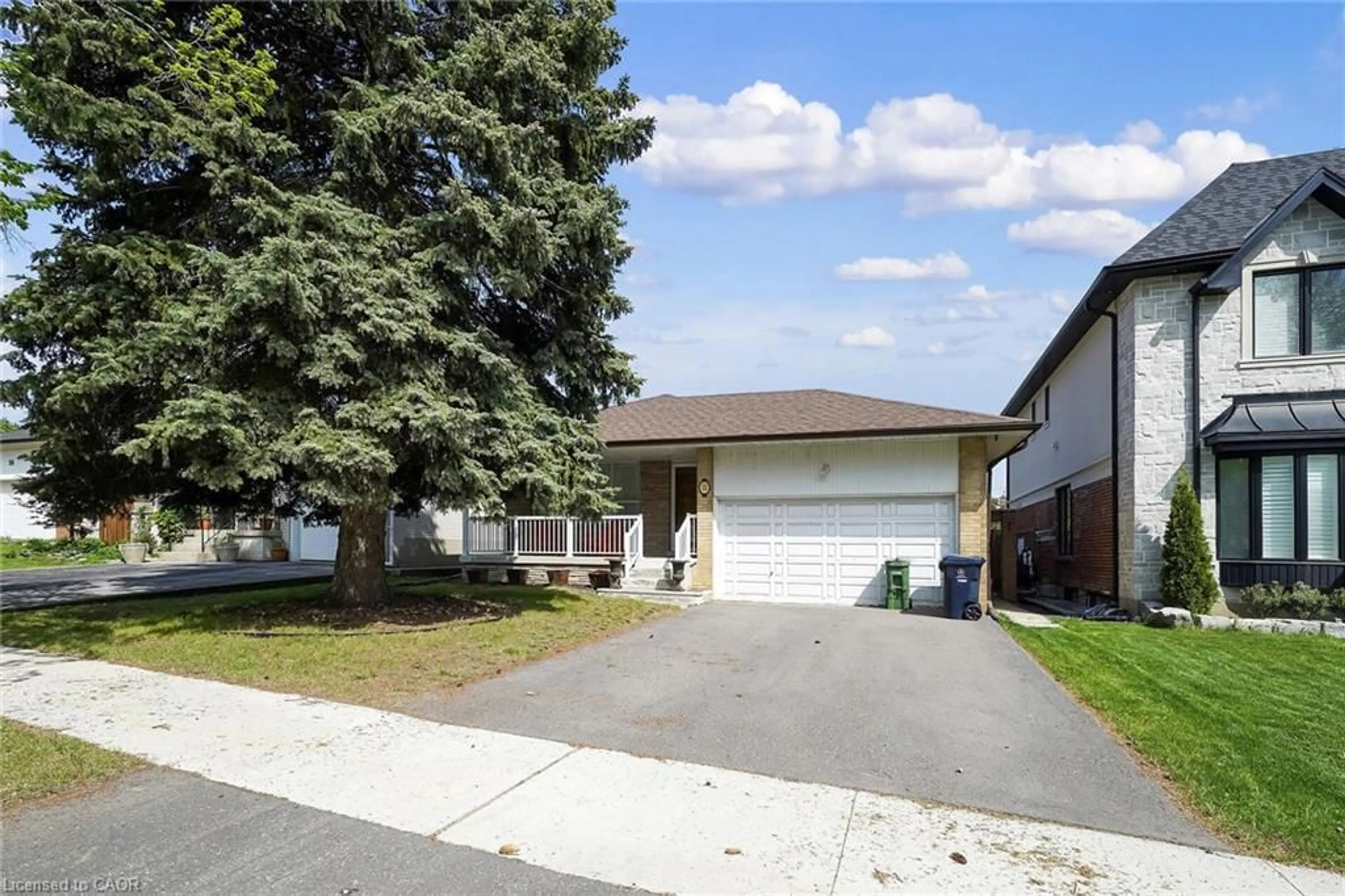Home with vinyl exterior material, street for 22 Hamptonbrook Dr, Toronto Ontario M9P 1A1