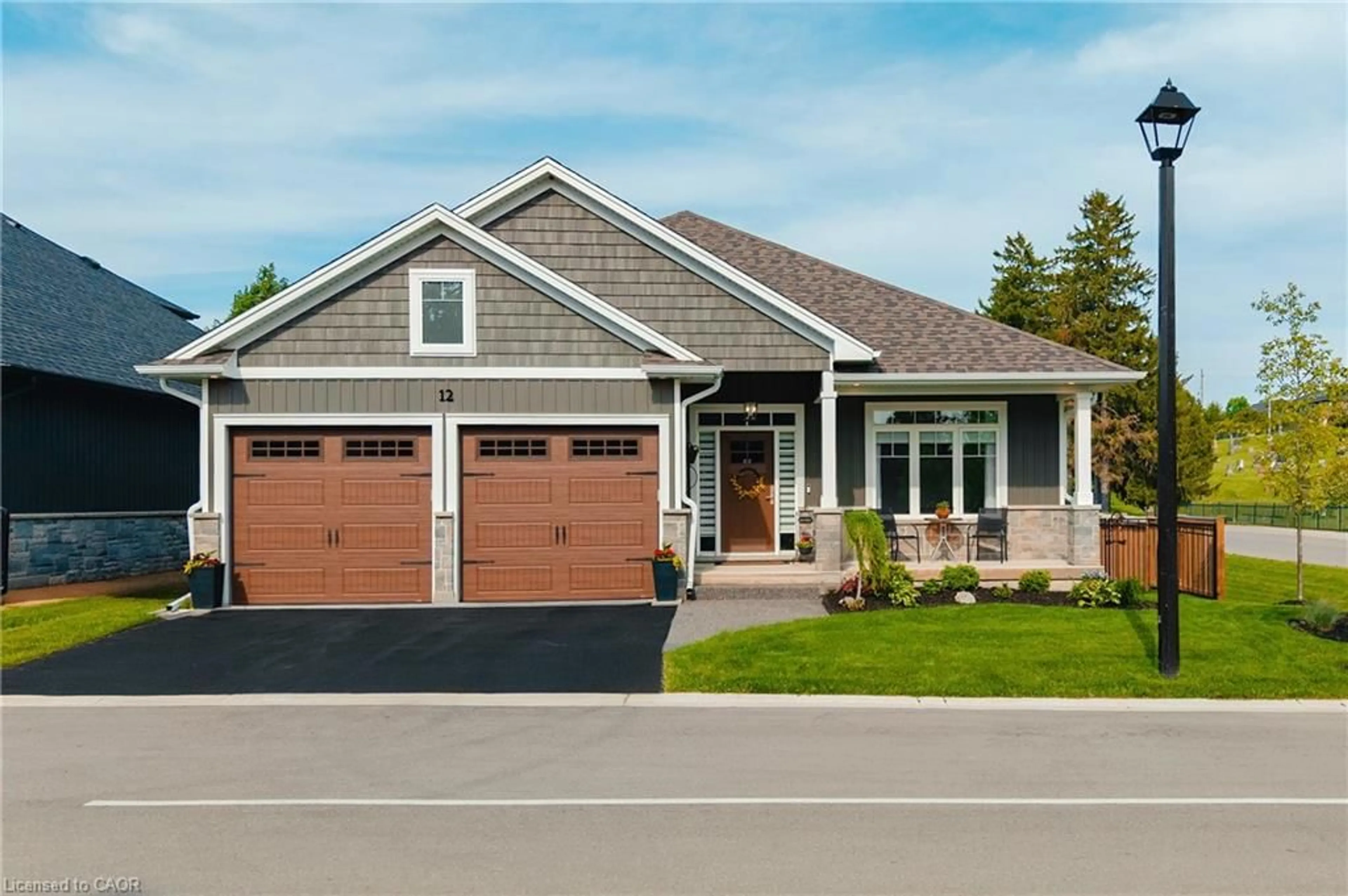 Home with vinyl exterior material, street for 68 Cedar St #12, Paris Ontario N3L 0L4