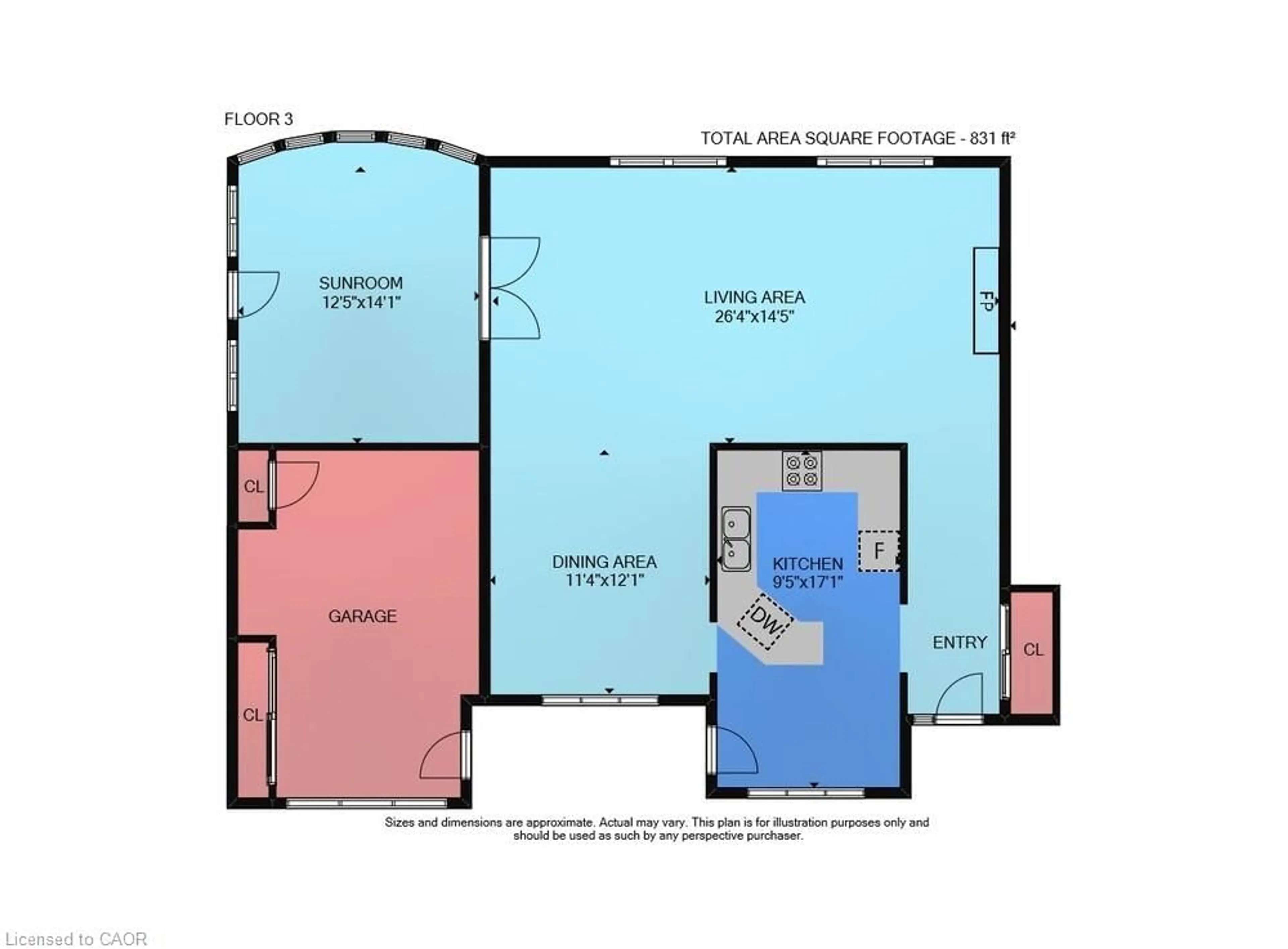 Floor plan for 2 Summit Cir, Simcoe Ontario N3Y 3K8