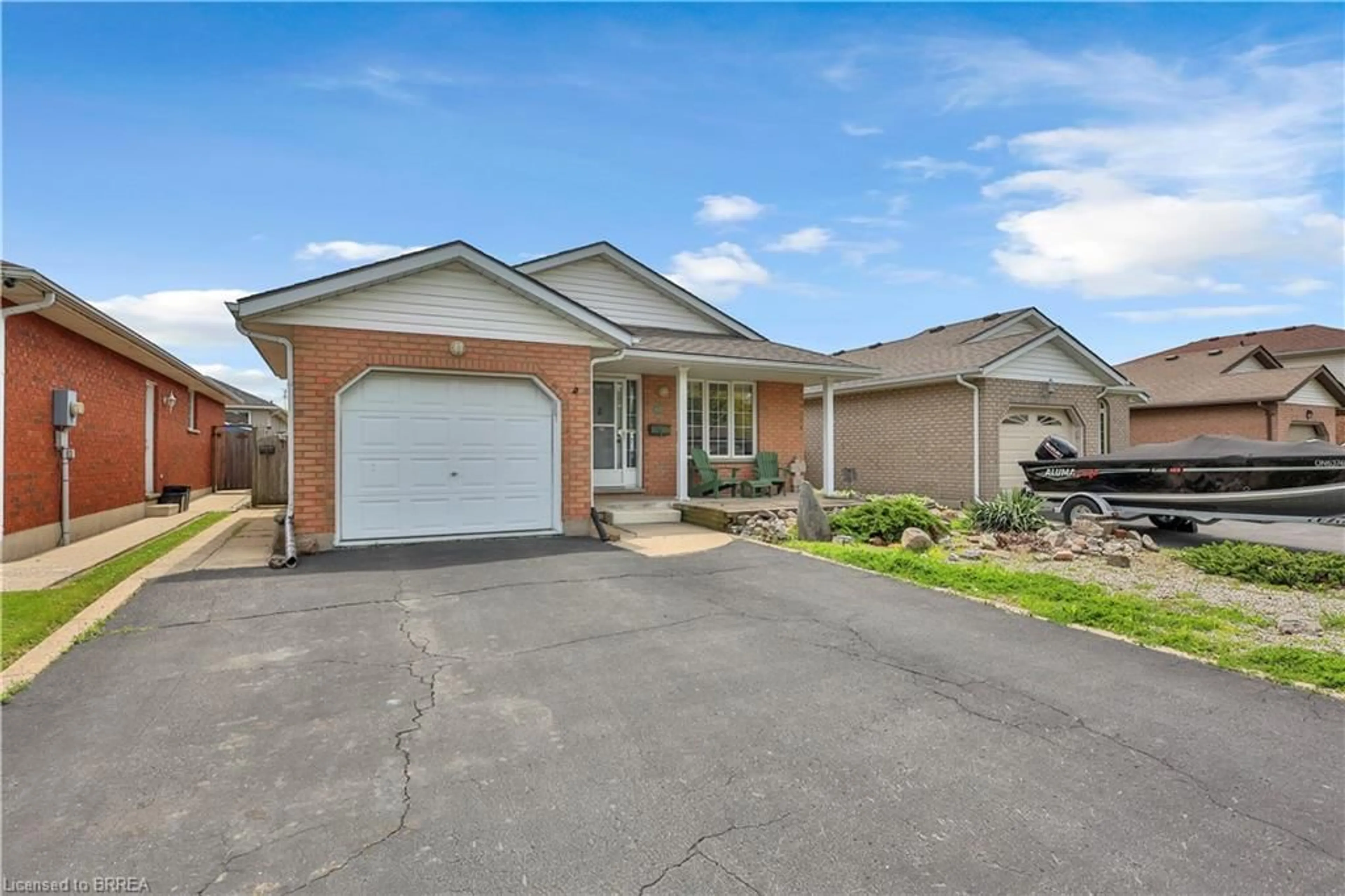 Home with brick exterior material, street for 46 Anderson Ave, Simcoe Ontario N3Y 5K8