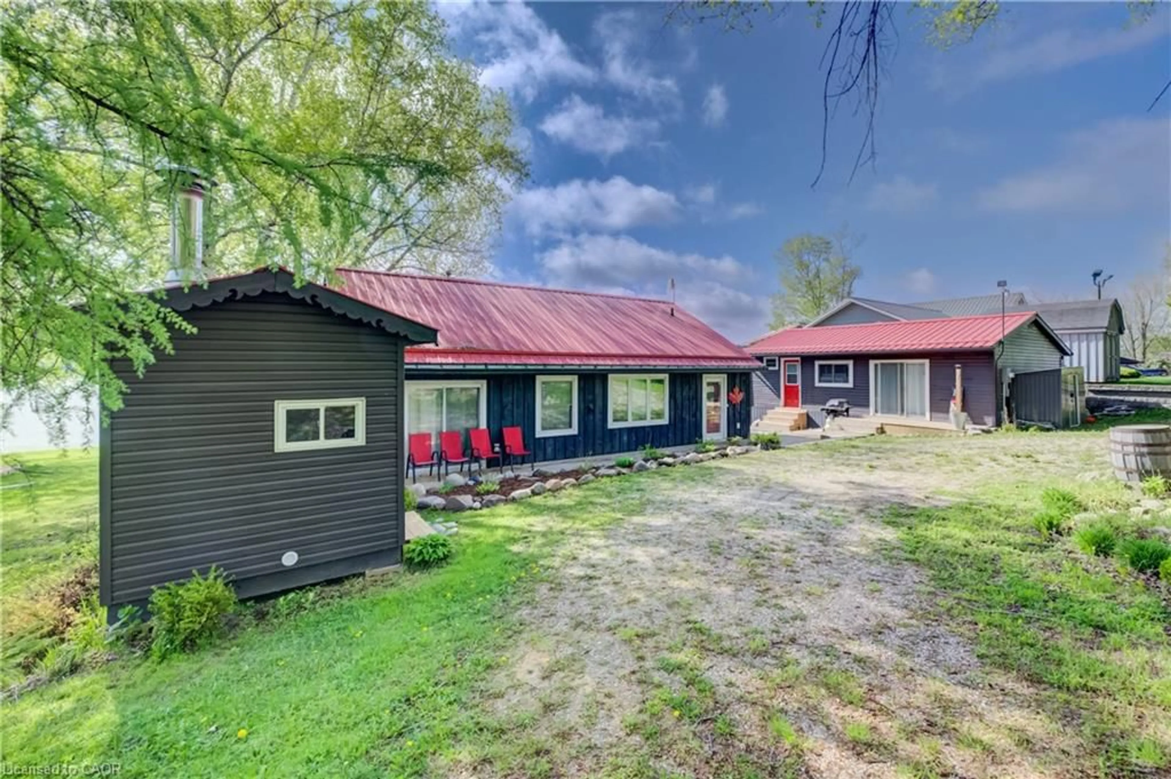 A pic from outside/outdoor area/front of a property/back of a property/a pic from drone, unknown for LOT 479 Road 4, Conestogo Lake Ontario N0G 2K0