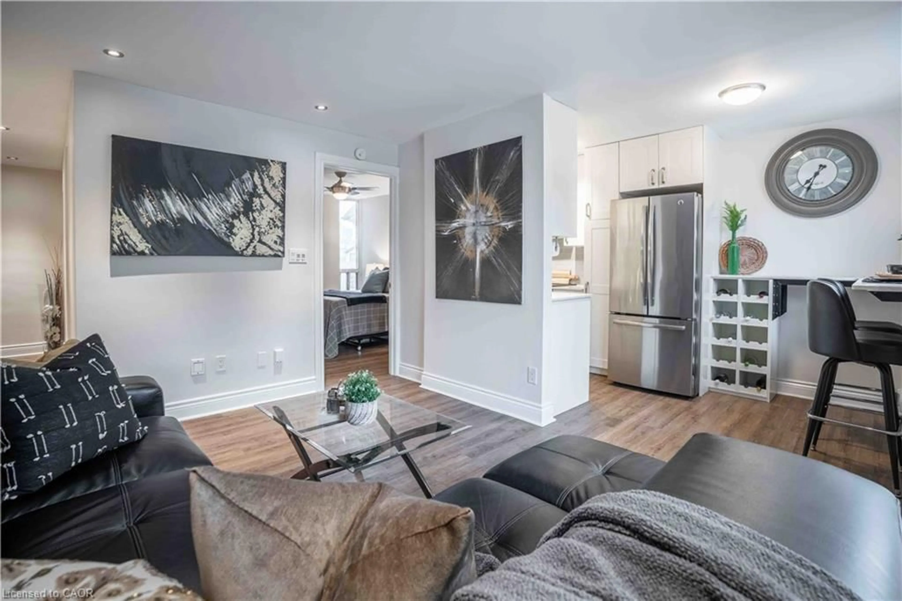 Living room with furniture, unknown for 141 Catharine St #204, Hamilton Ontario L8N 2J7