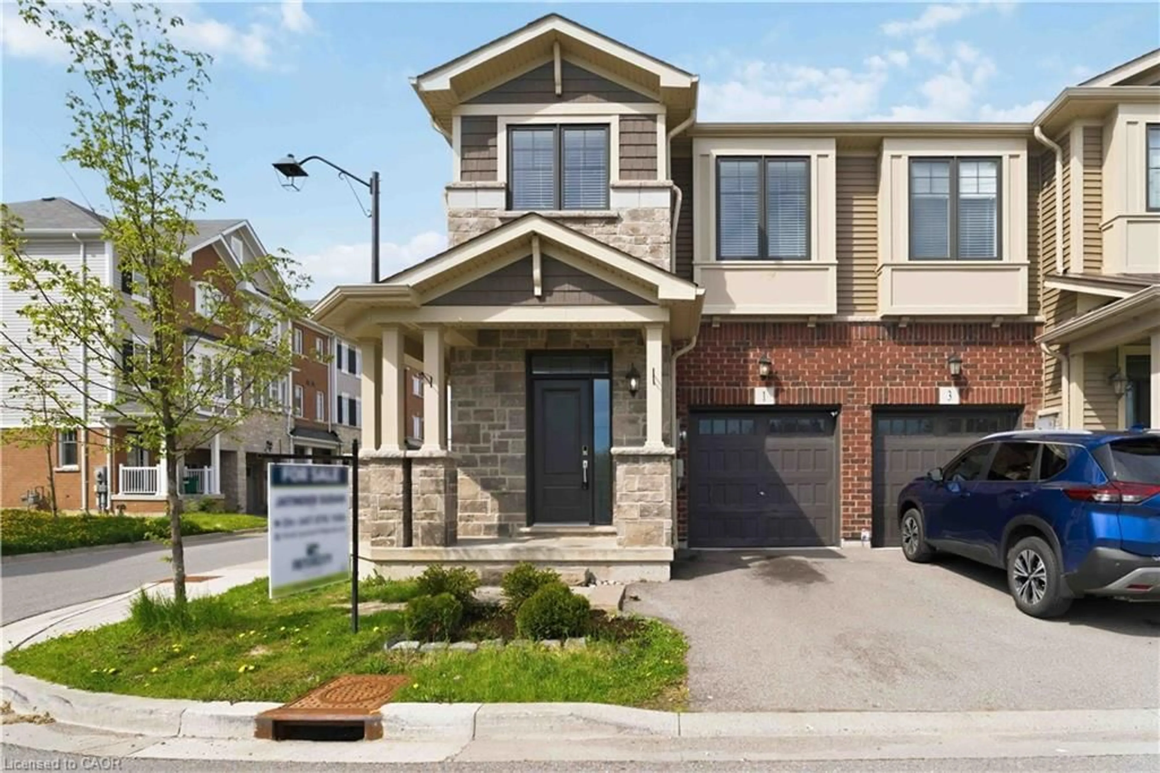 Home with brick exterior material, street for 1 Pelican Lane, Hamilton Ontario L8K 0A4
