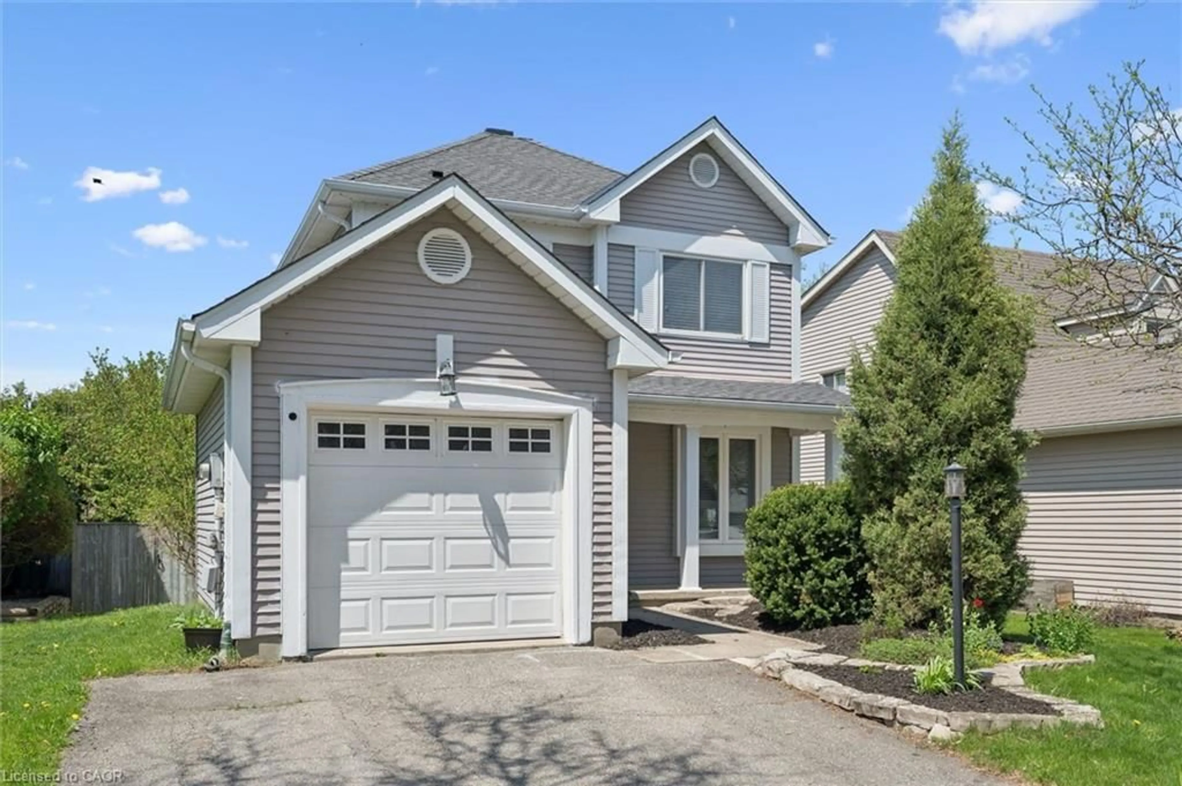 Home with vinyl exterior material, street for 189 Middlebury Dr, Waterloo Ontario N2T 2H8