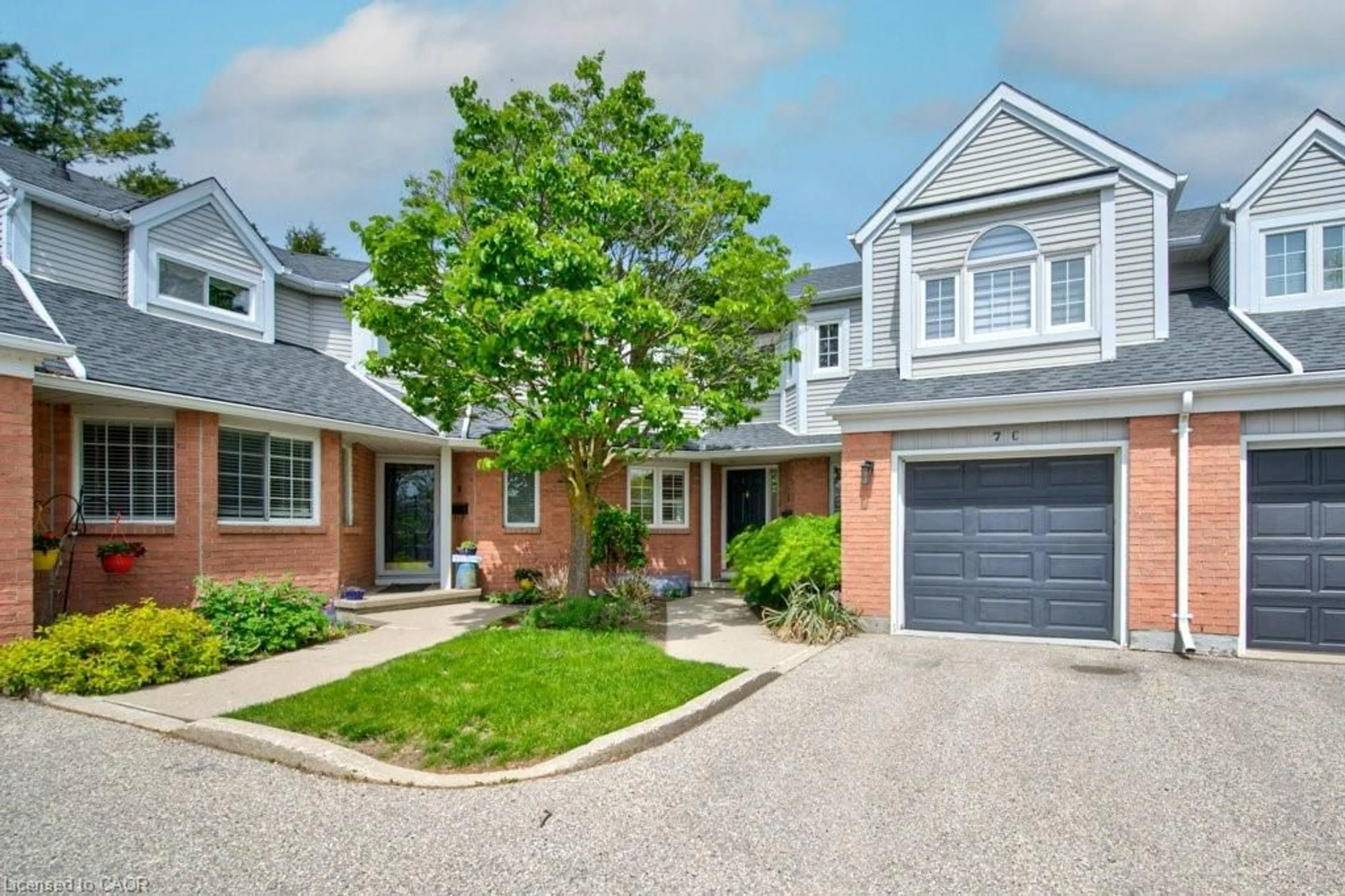 Home with brick exterior material, street for 270 Morrison Rd #7C, Kitchener Ontario N2A 3J7