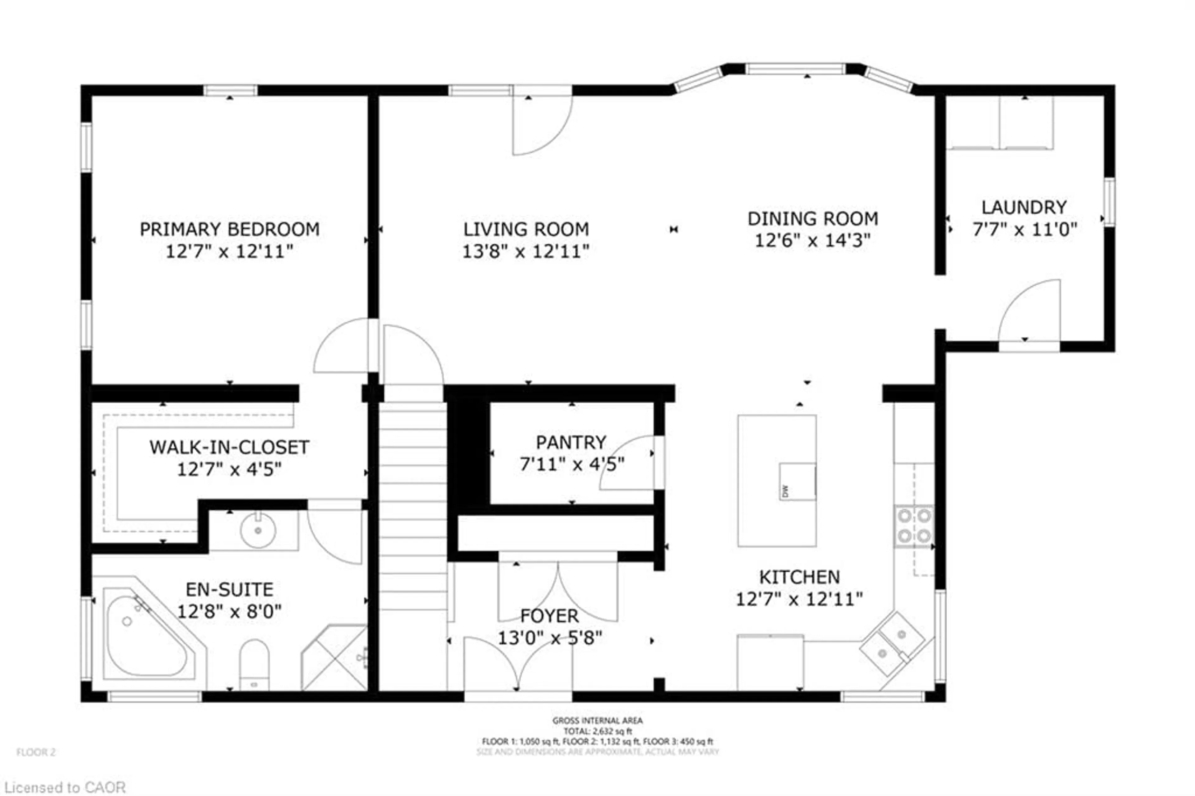 Floor plan for 126 Wilson Dr, Georgian Bluffs Ontario N0H 2T0