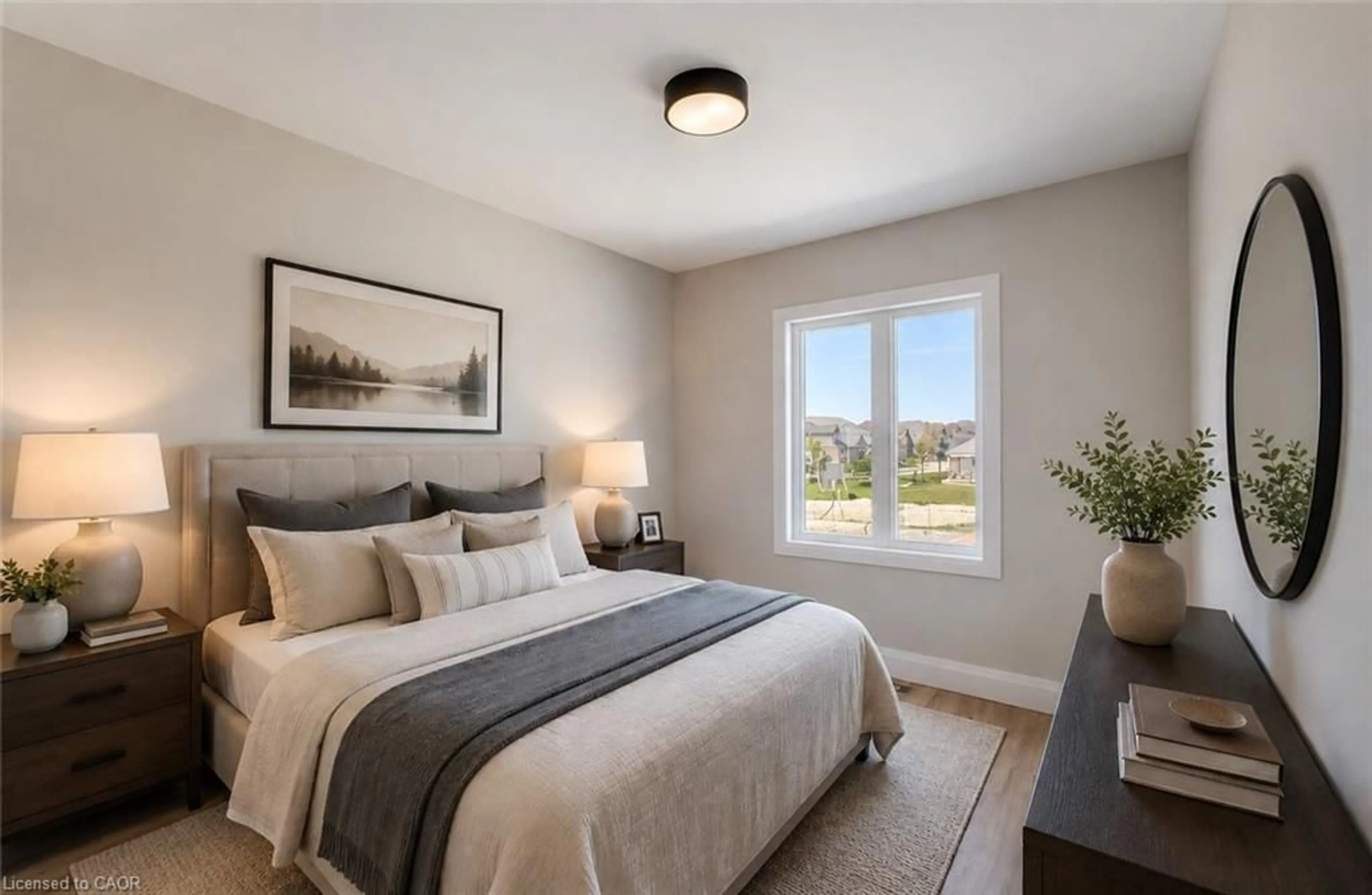 Bedroom with bed, unknown for 97 Bedell Dr, Drayton Ontario N0G 1P0